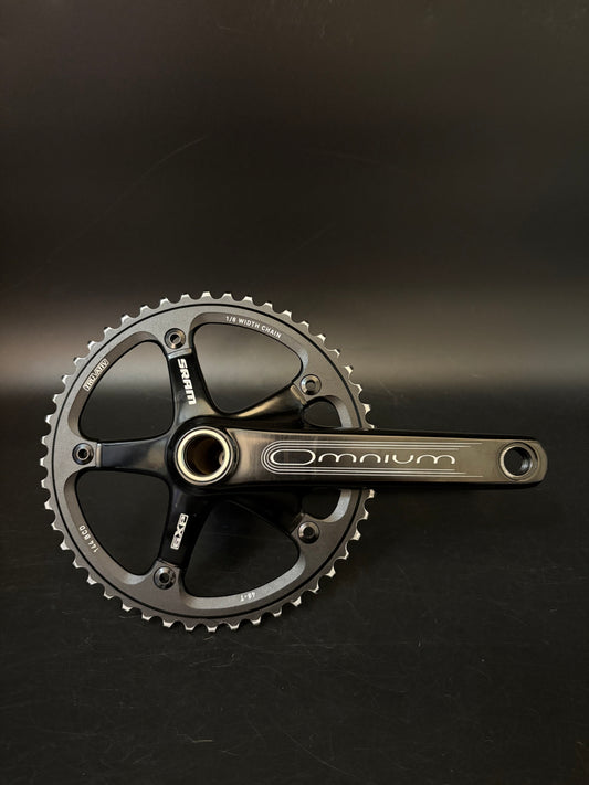 Sram Omnium Crankset Black 170mm 48t
