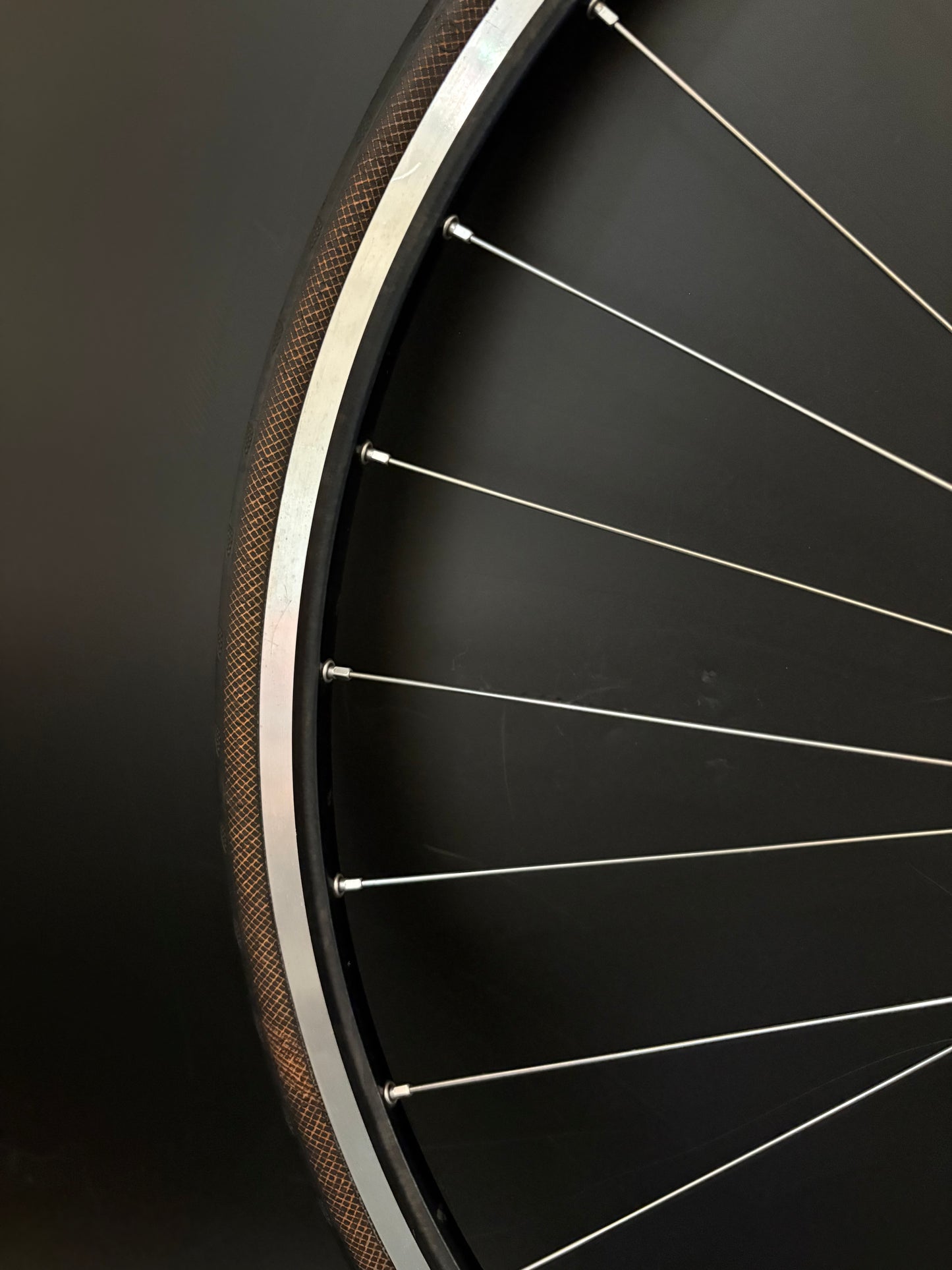 Mavic Open Pro Black / Dura Ace 7710 Wheelset 28h