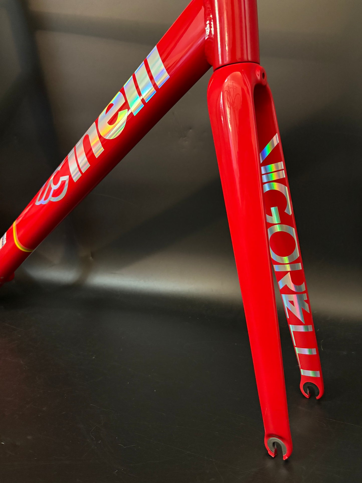 Cinelli Vigorelli Shark Frameset Red 56cm #1