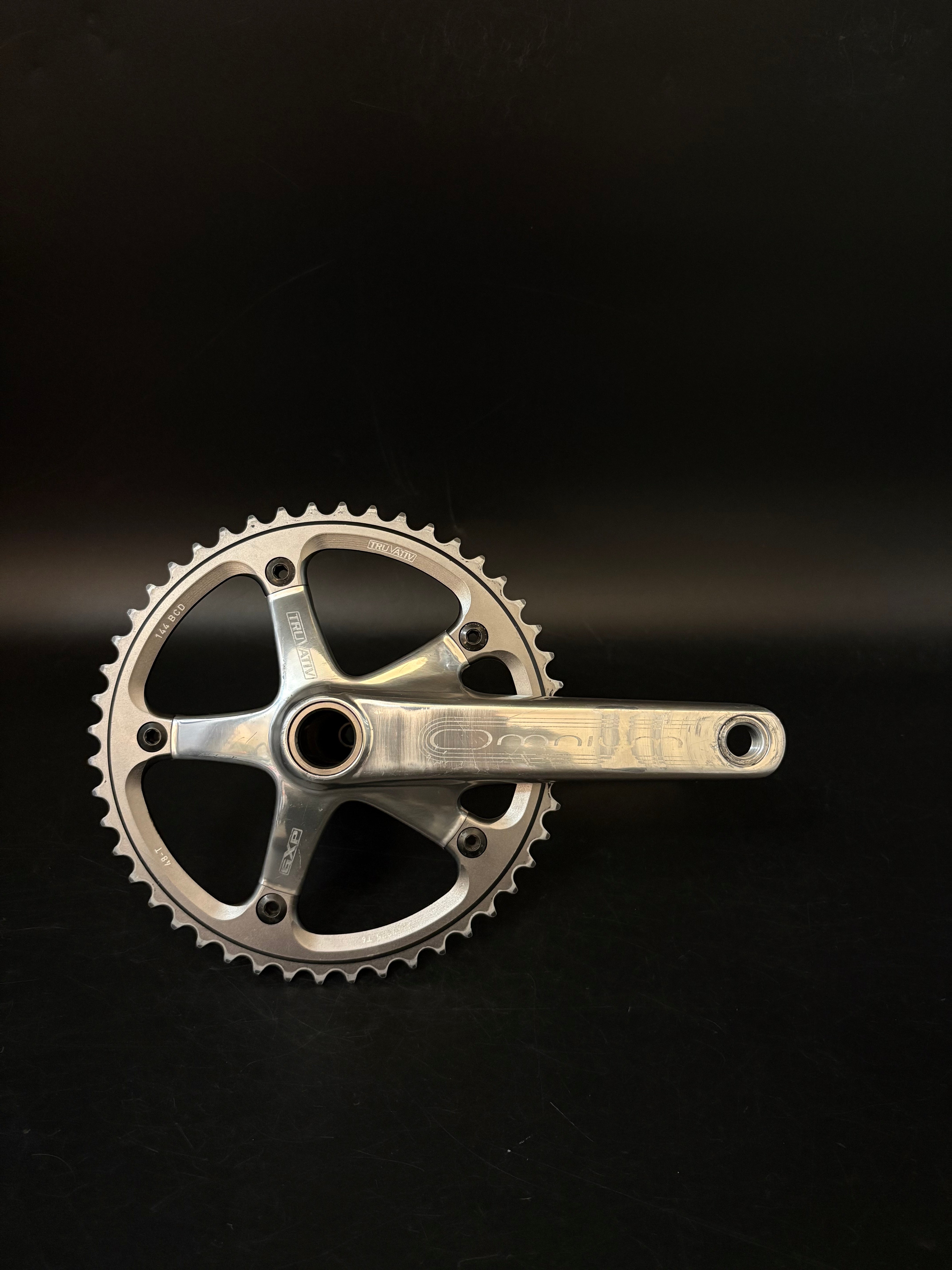 SRAM Omniumクランク philwood GXP 165mm SRAM Omnium Track Crankset and Bottom Bracket – Test Rasmus CSV