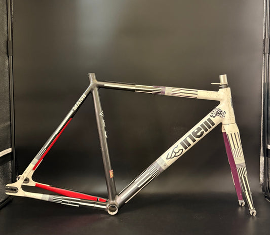 Chas’ Cinelli Mash Parallax Frameset White Prototype 55cm