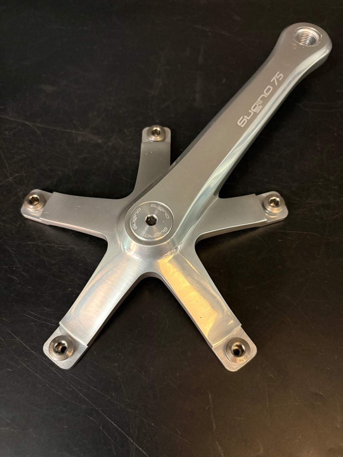 Sugino 75 Cranks Silver 165mm