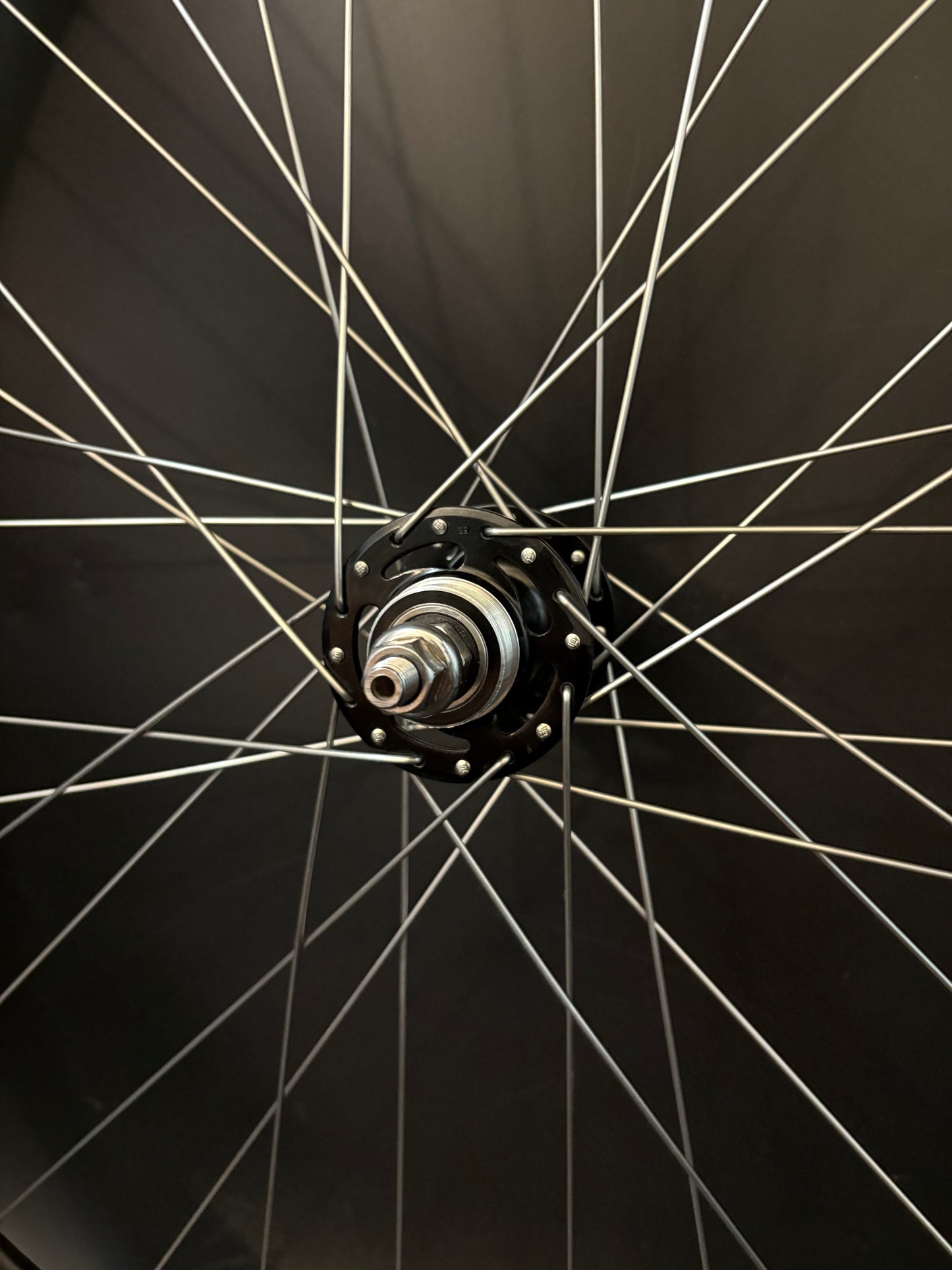 Velocity Deep V Black Machined / All City Wheelset 32h