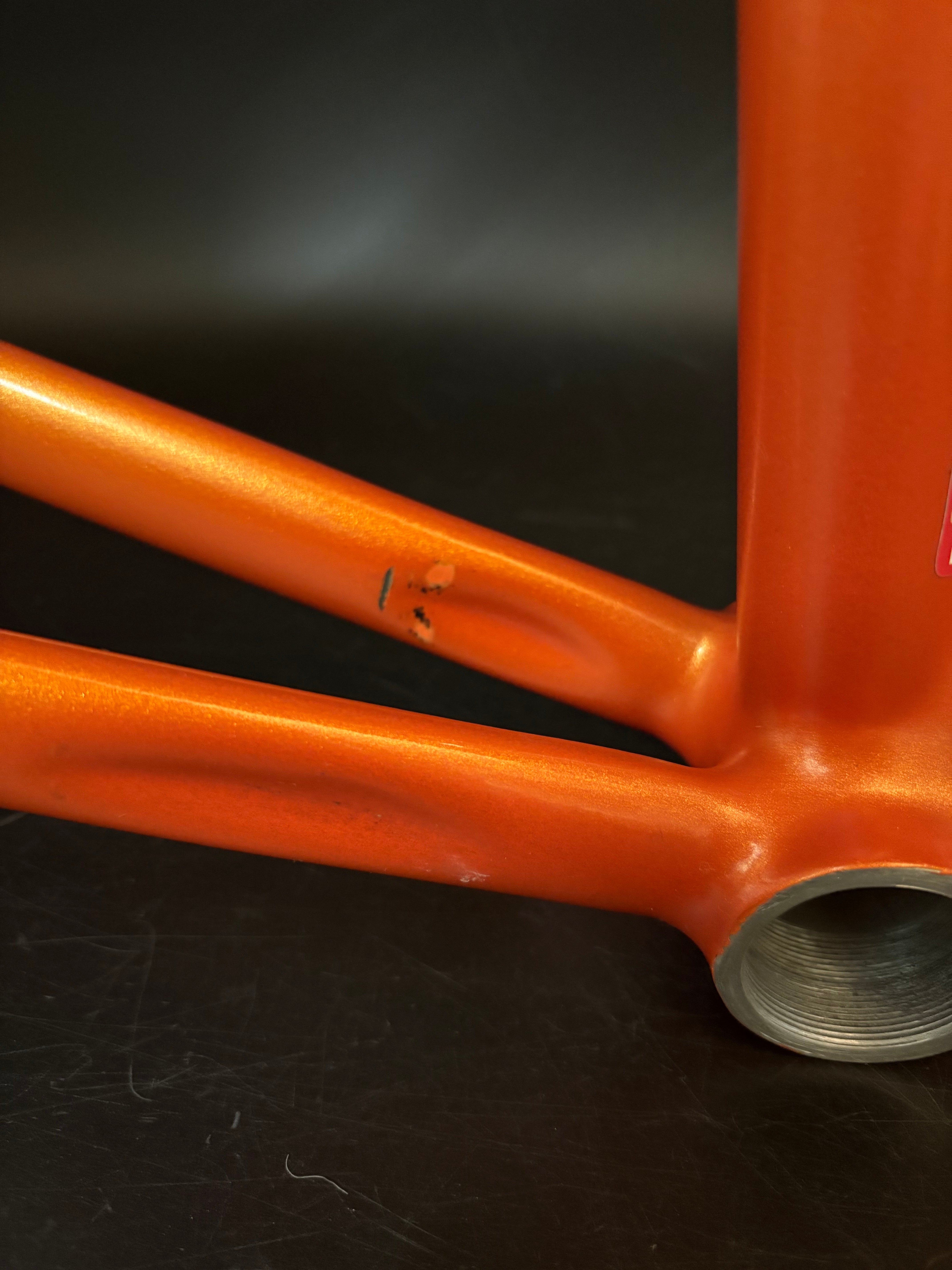 Superb Sprint Frameset Orange 56cm ST 54cm TT – Track Lab
