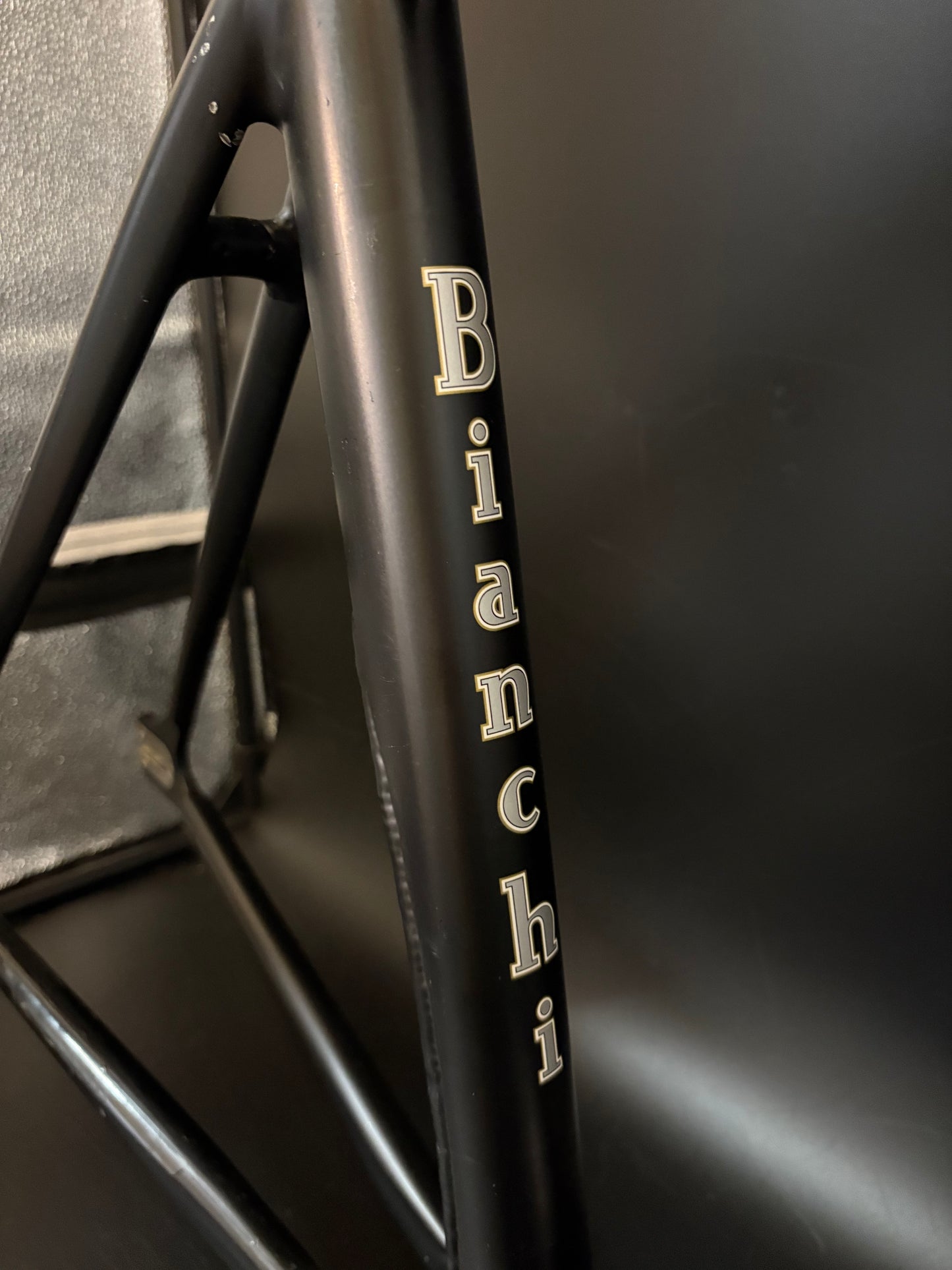 Bianchi Super Pista Frameset Black 49cm