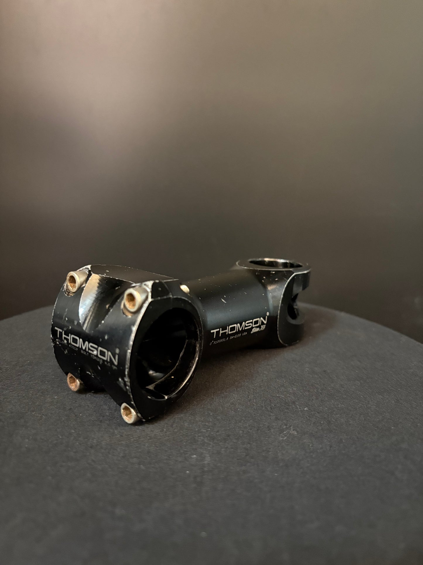 Thomson X4 Stem Black 100mm 31.8 0deg