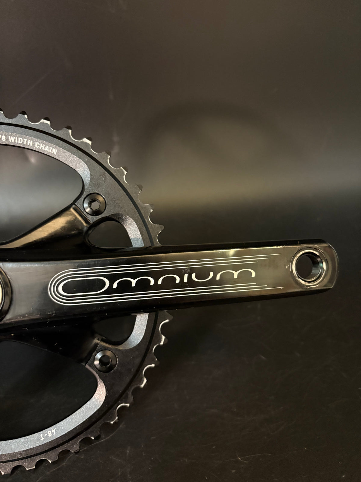 Sram Omnium Crankset Black 167.5mm 48t