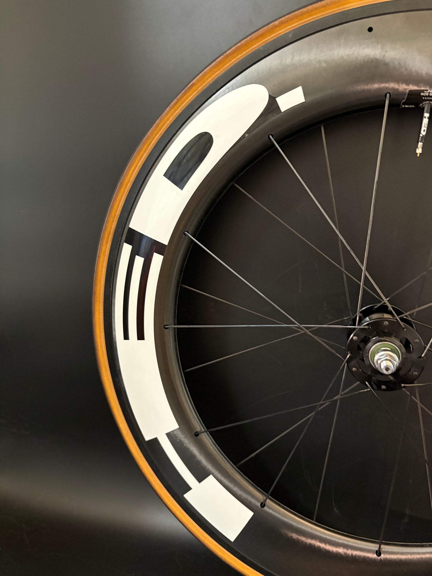 HED Jet RC9 Black Wheelset Carbon Clincher 24h