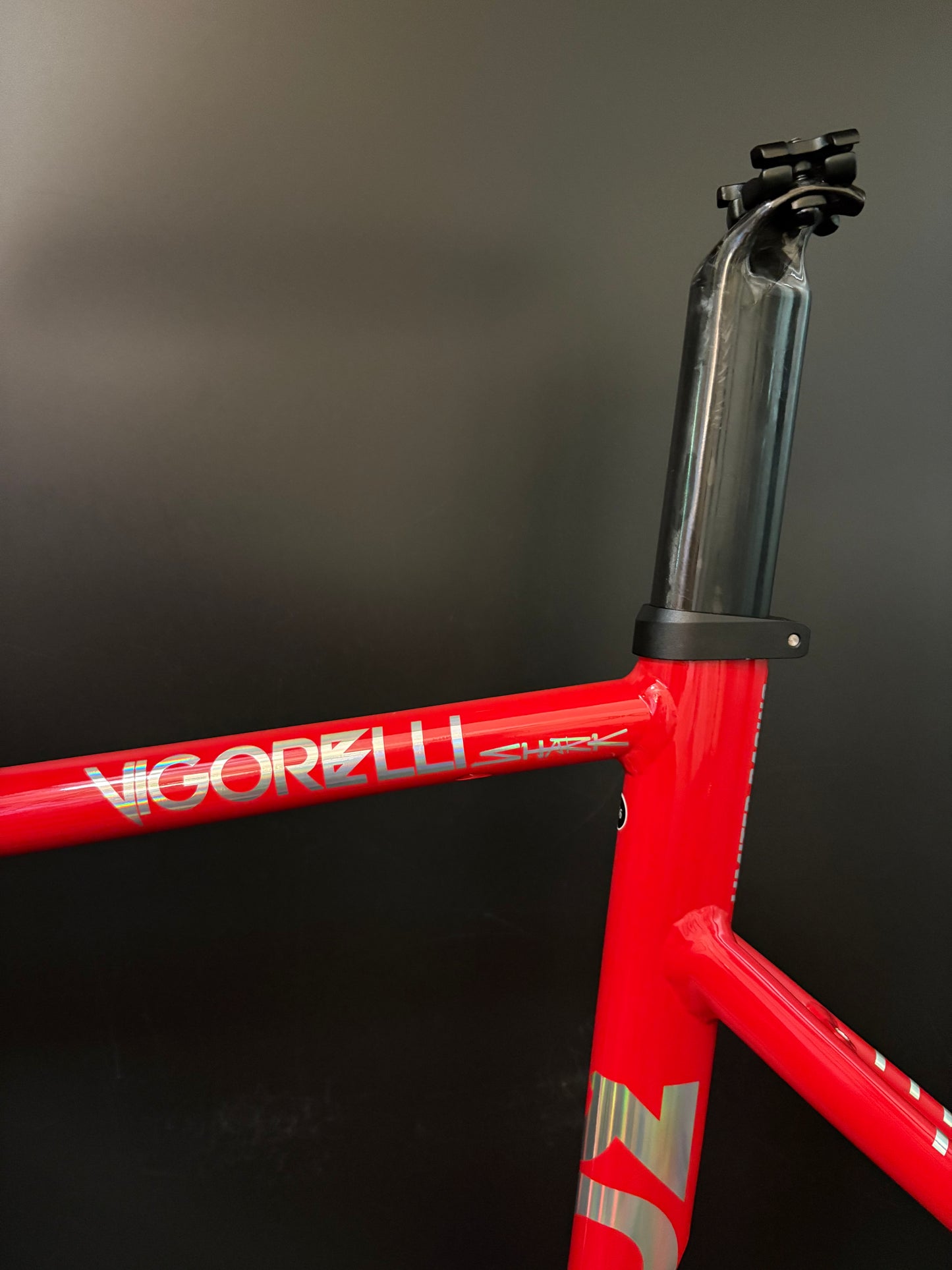 Cinelli Vigorelli Shark Frameset Red 56cm #1
