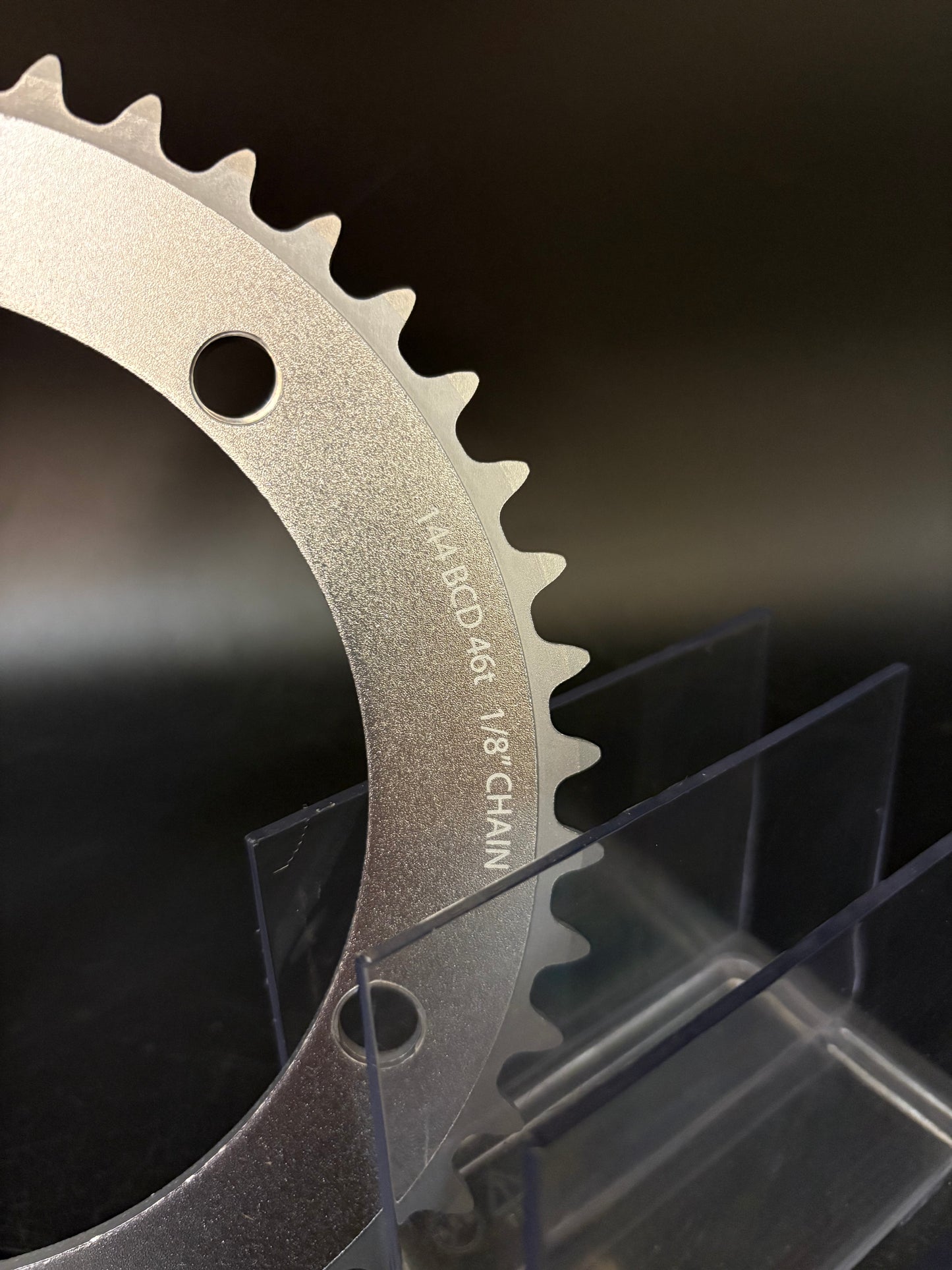 Suzue Pro Max Chainring Silver 46t