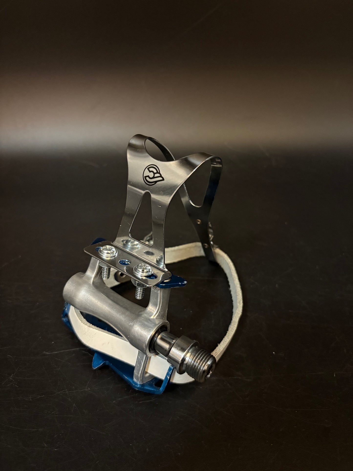 Wellgo Blue Pedals / Christophe Single Straps Pedal Setup