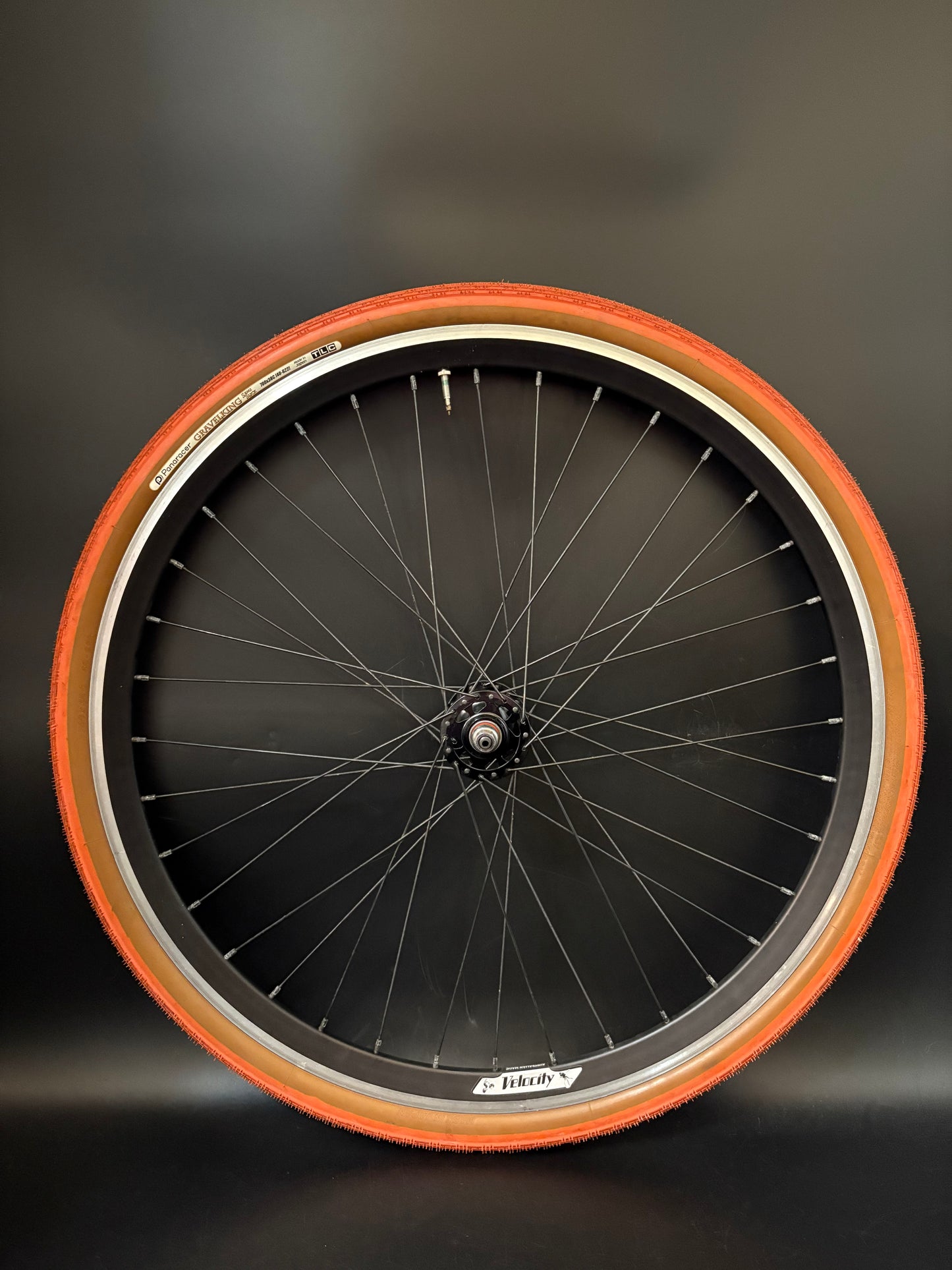 Velocity Chukker Black Machined / Origin 8 Wheelset 36h