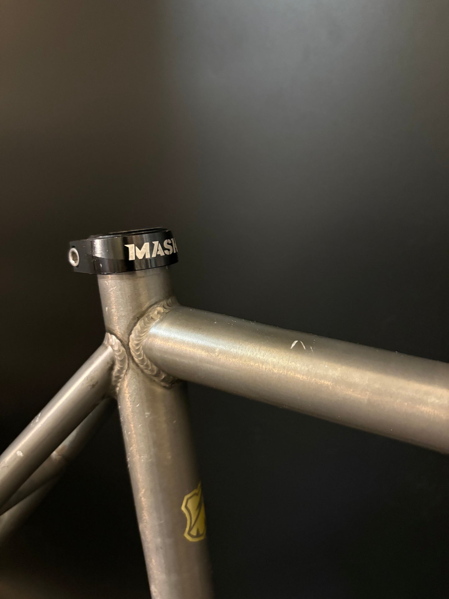 Mash Steel Frameset Raw 50cm XS w/ Rack