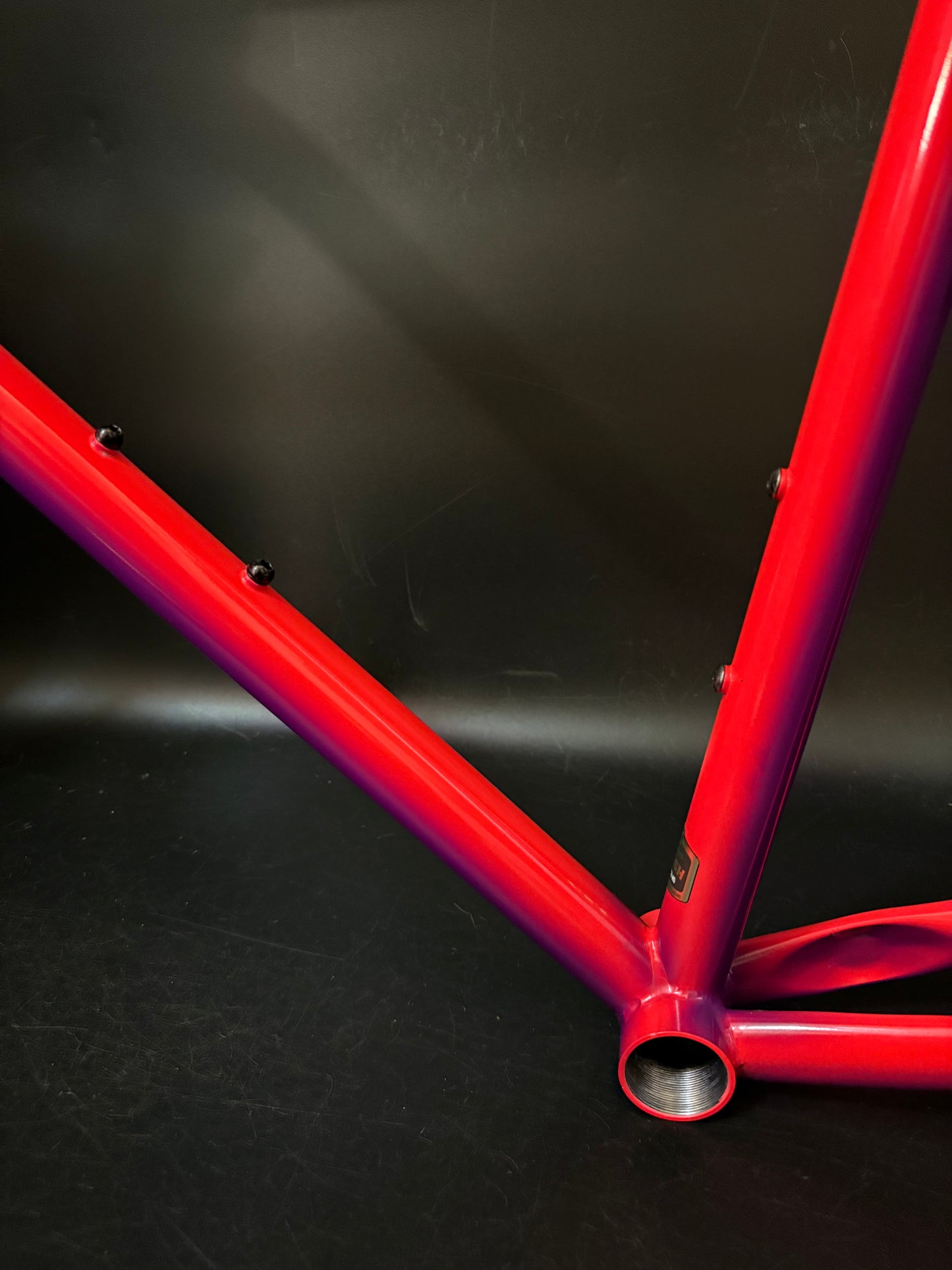 Mash Steel Frameset Neon Purple Fade 53cm