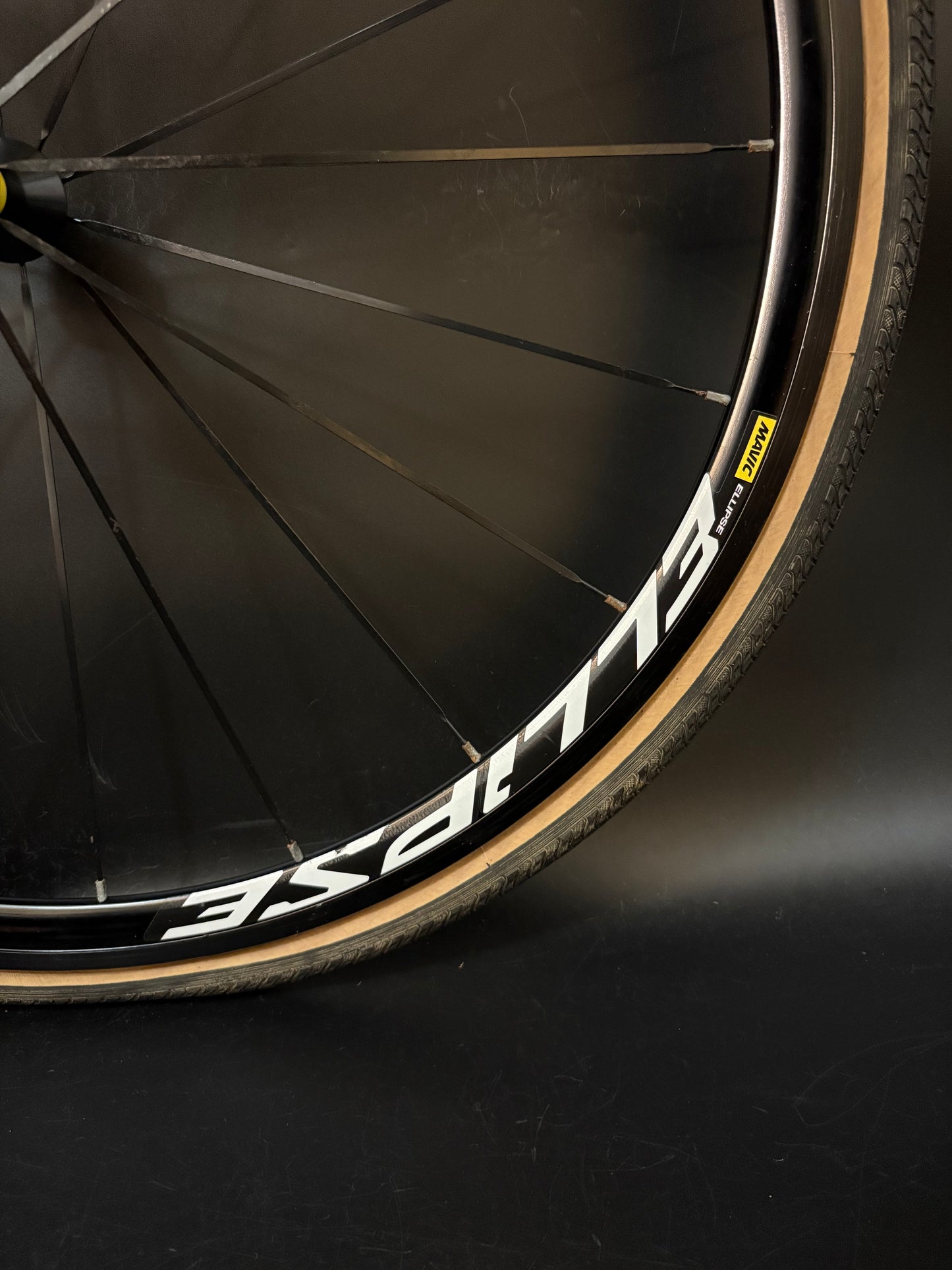 Mavic Ellipse Wheelset Black 20h