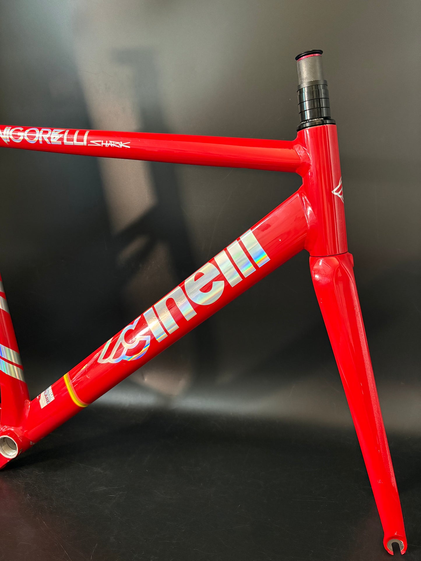 Cinelli Vigorelli Shark Frameset Red 54cm