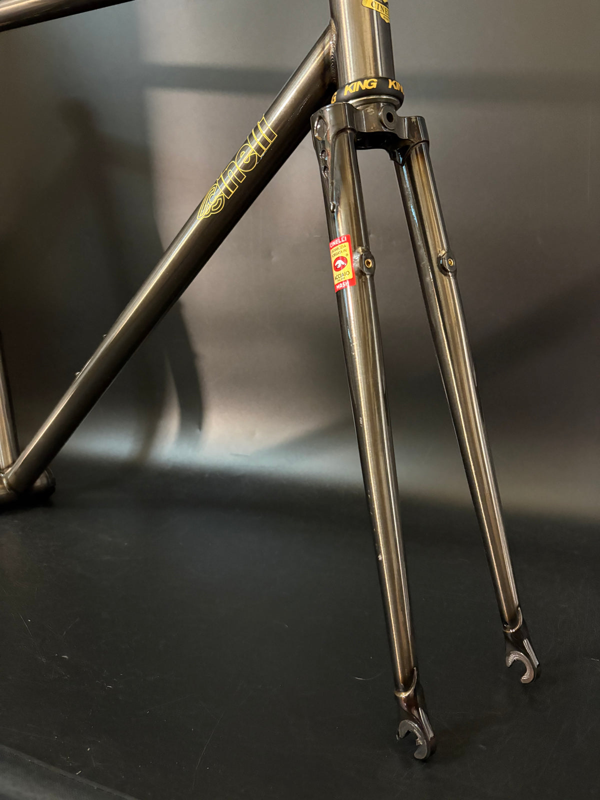 Cinelli Mash Work Frameset v2 Dark Smoke 56cm
