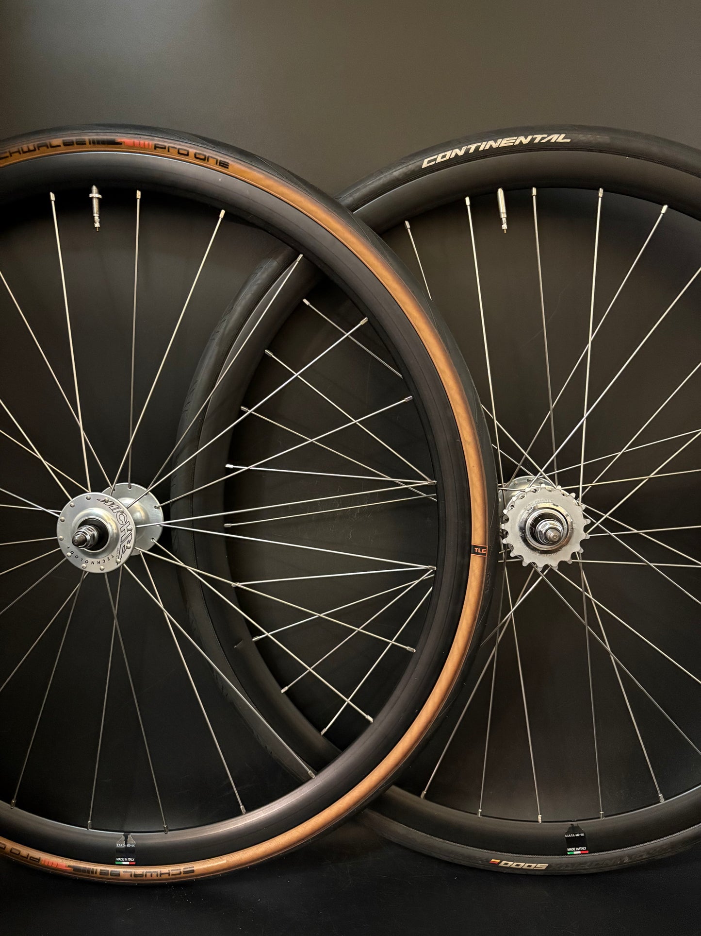 Miche Pistard Wheelset Black 24/32h
