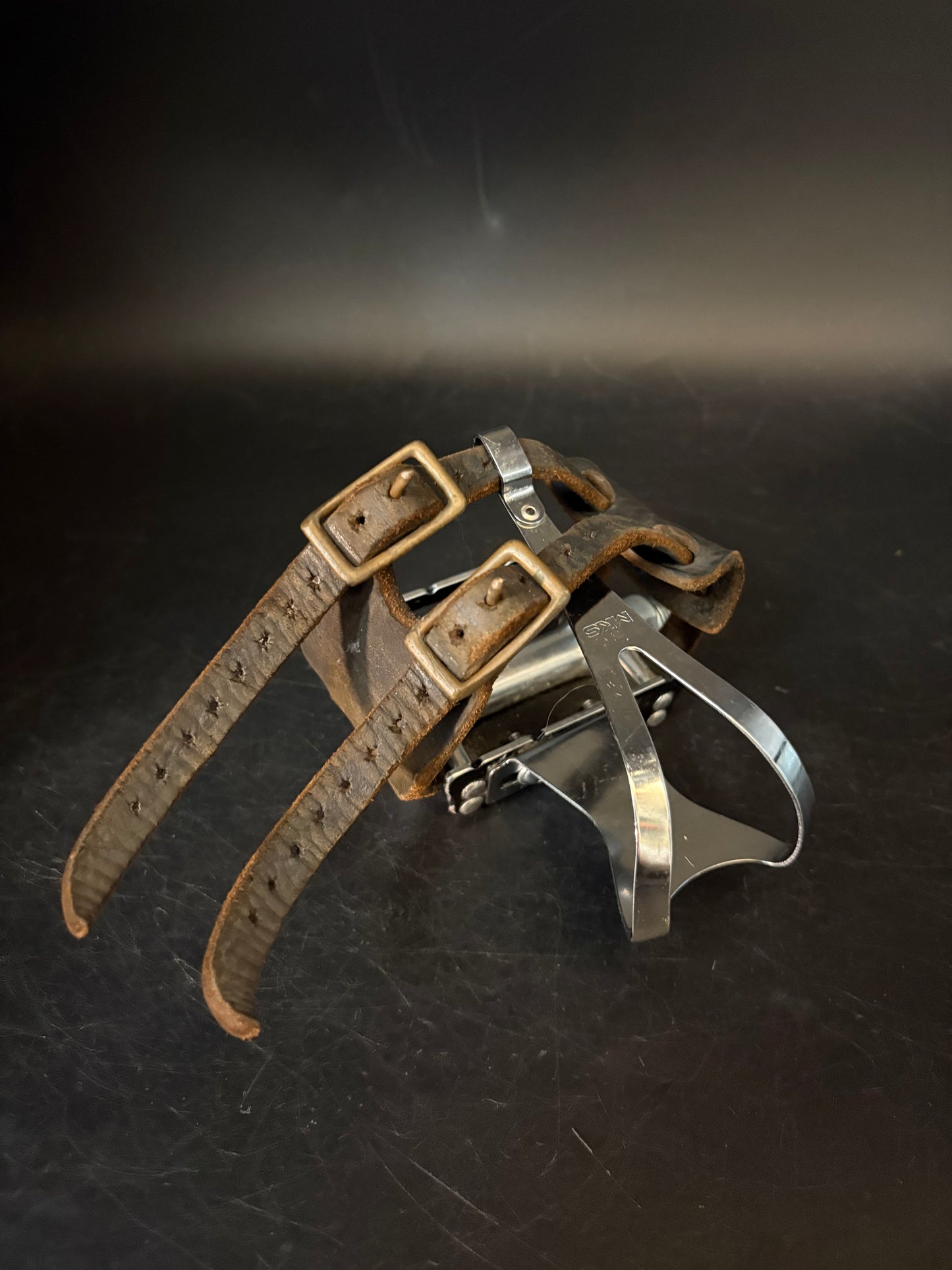 MKS Sylvan Black / Plemons Leather Double Straps Pedal Setup
