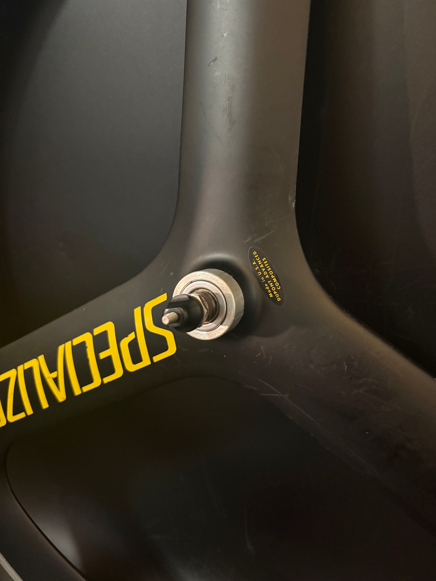 Specialized Tri Spoke Clincher Front Wheel Matte Black