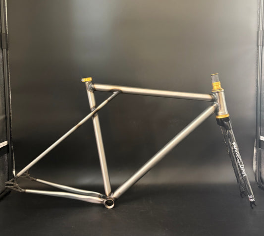 Vendetta Triple T Frameset Raw 53cm Medium
