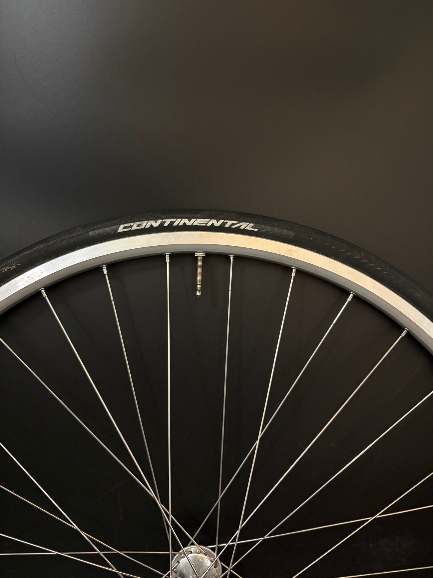 Mavic Open Pro / Campagnolo Record LF Wheelset Silver 32h