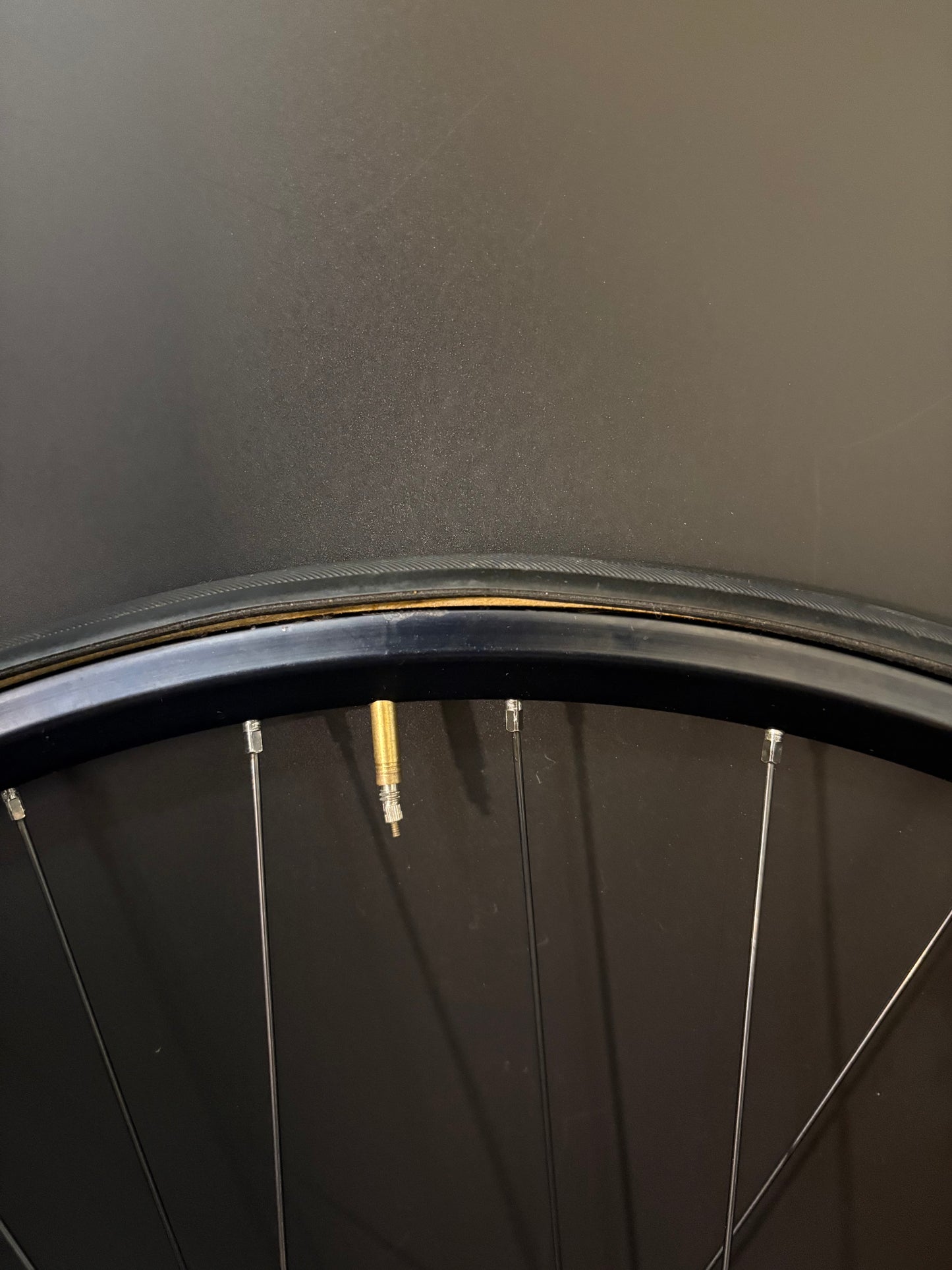 Unbranded Tubular Rims Black / Gran Compe HF Wheelset 32h