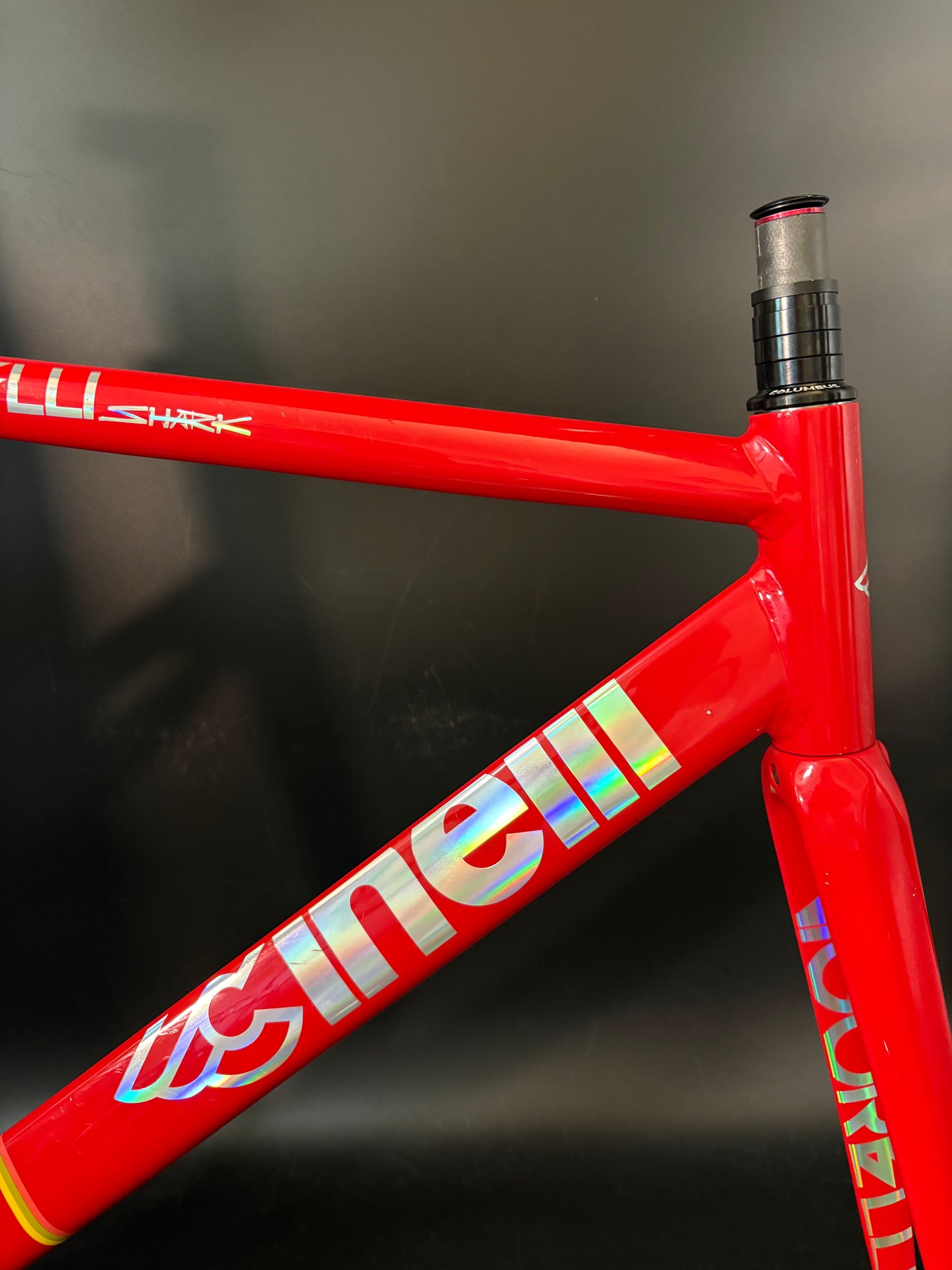 Cinelli Vigorelli Shark Frameset Red 54cm
