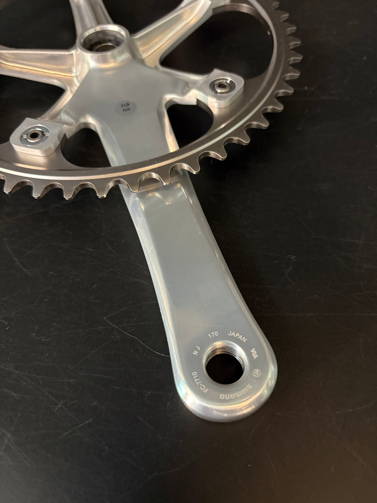 Dura Ace 7710 Crankset Silver 170mm 48t
