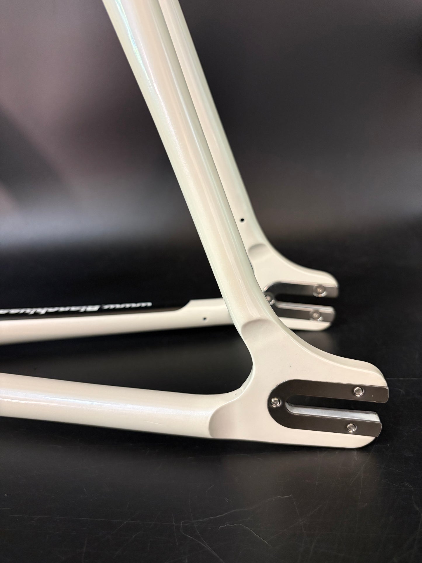 NOS Bianchi Pista Concept 2008 Frameset White 61cm