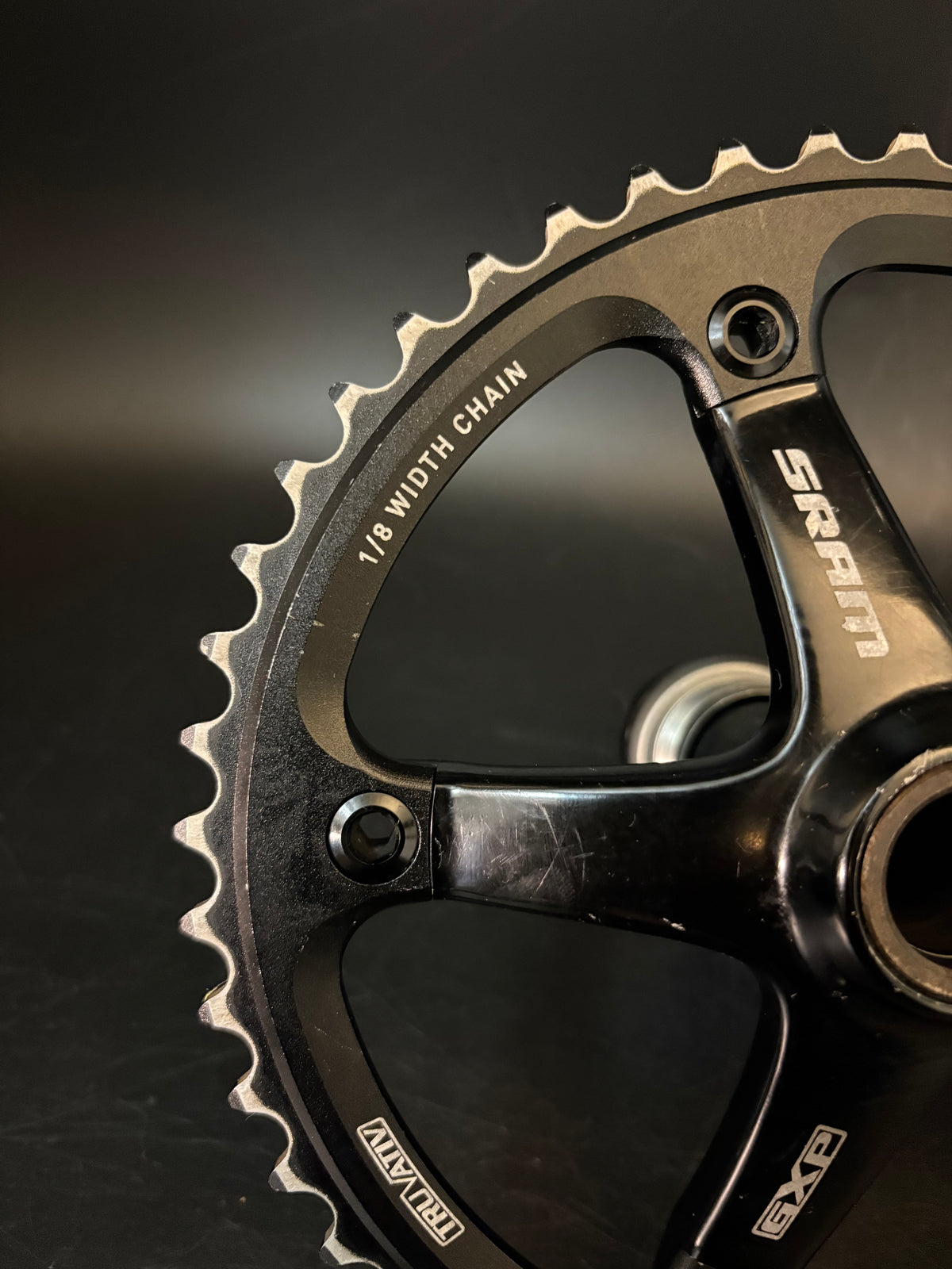 Sram Omnium Crankset Black 165mm 48t