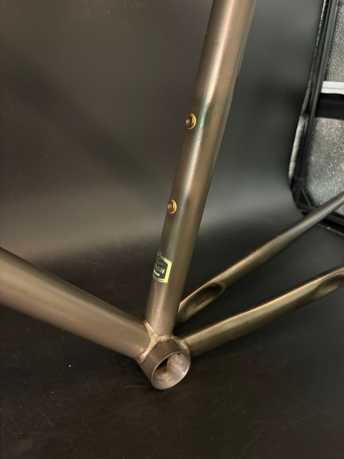 Mash Steel Frameset Raw 55cm