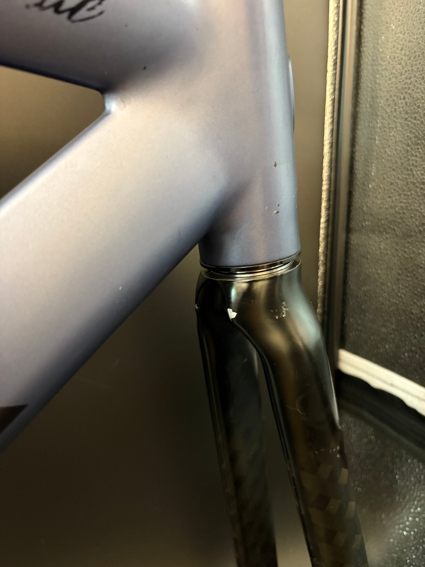 Leader 725 Frameset Pearlescent Blue 55cm