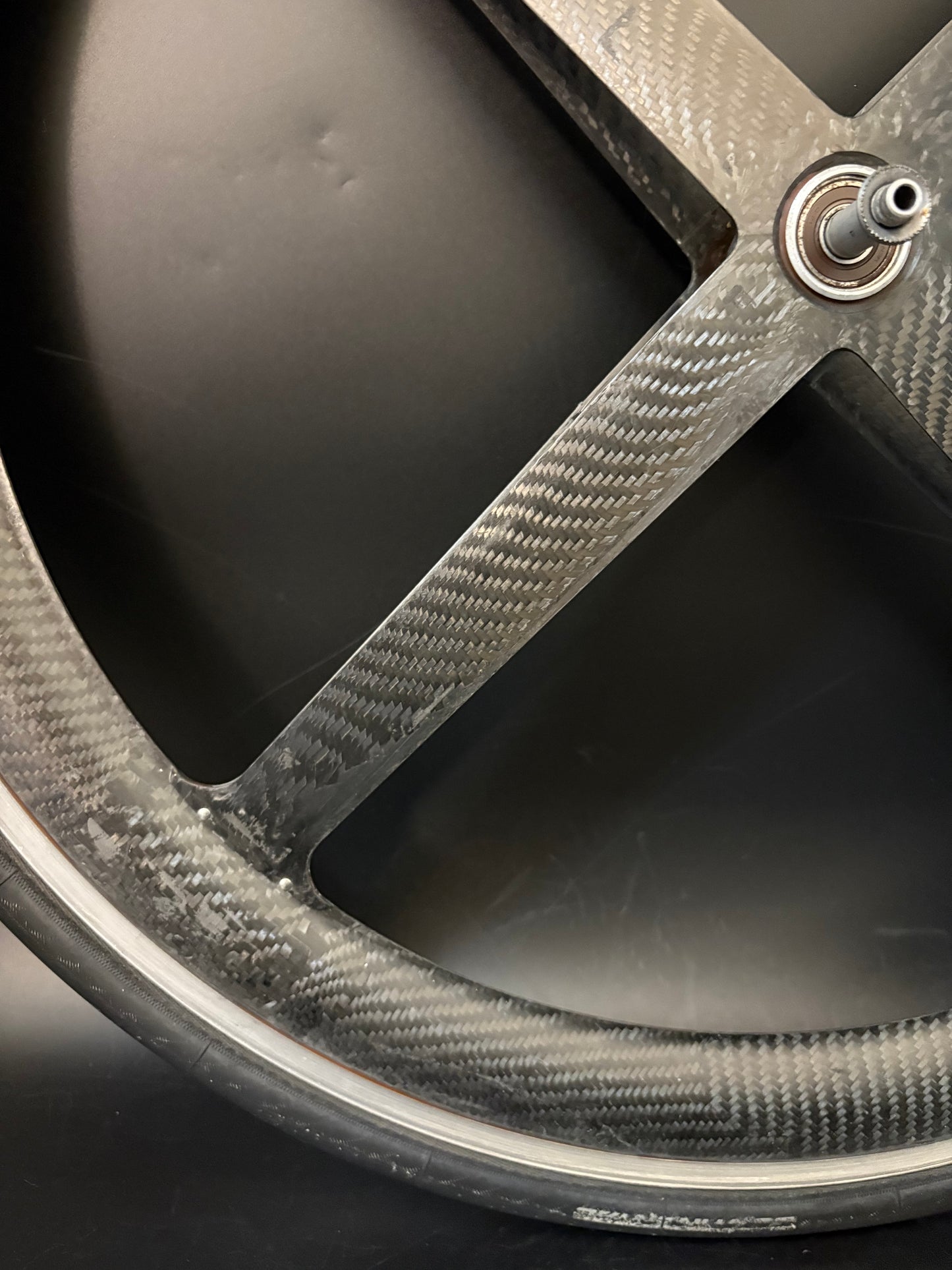 DAMAGED Spinergy Tubular 650c Front Wheel