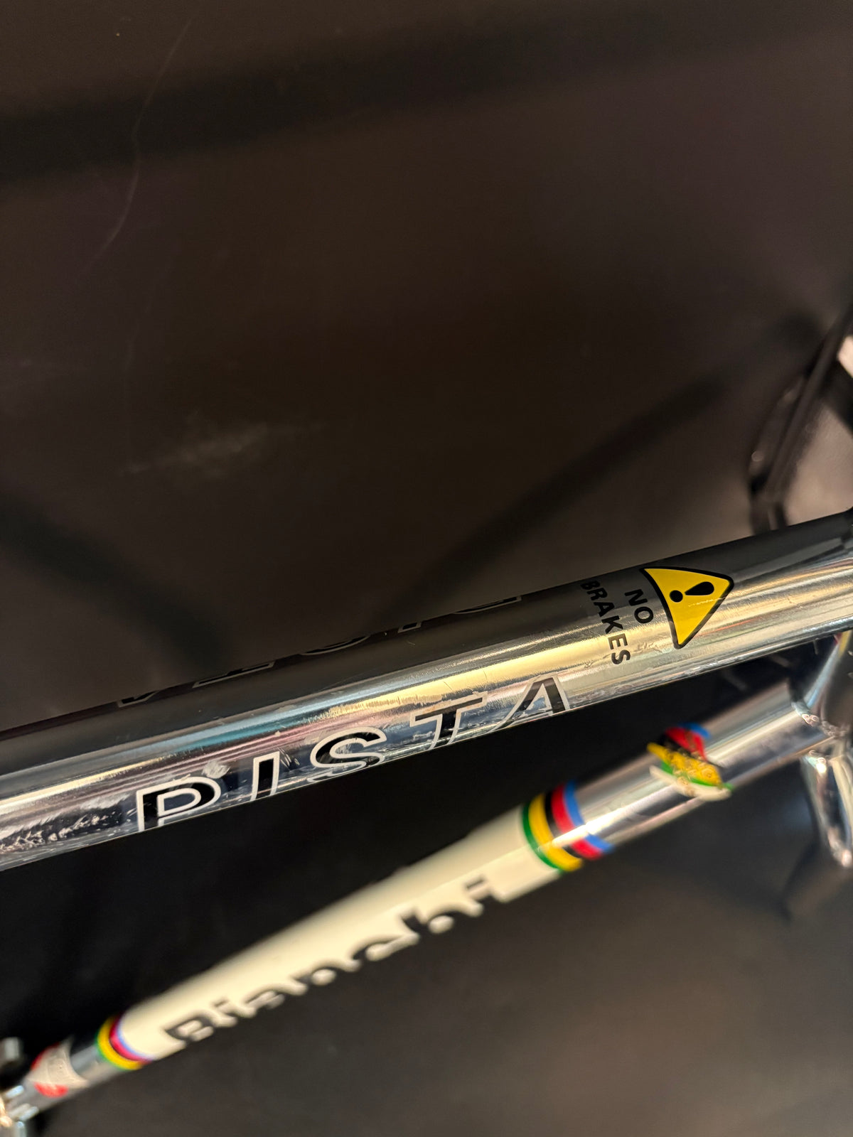 Bianchi Pista Frameset Chrome 59cm