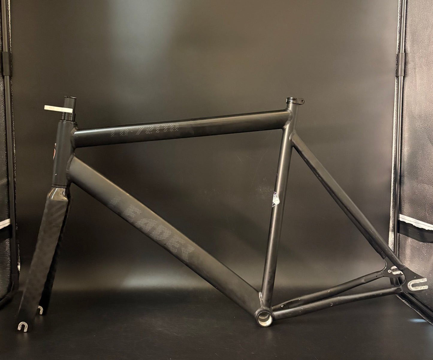 Leader 721 Frameset Black 58cm