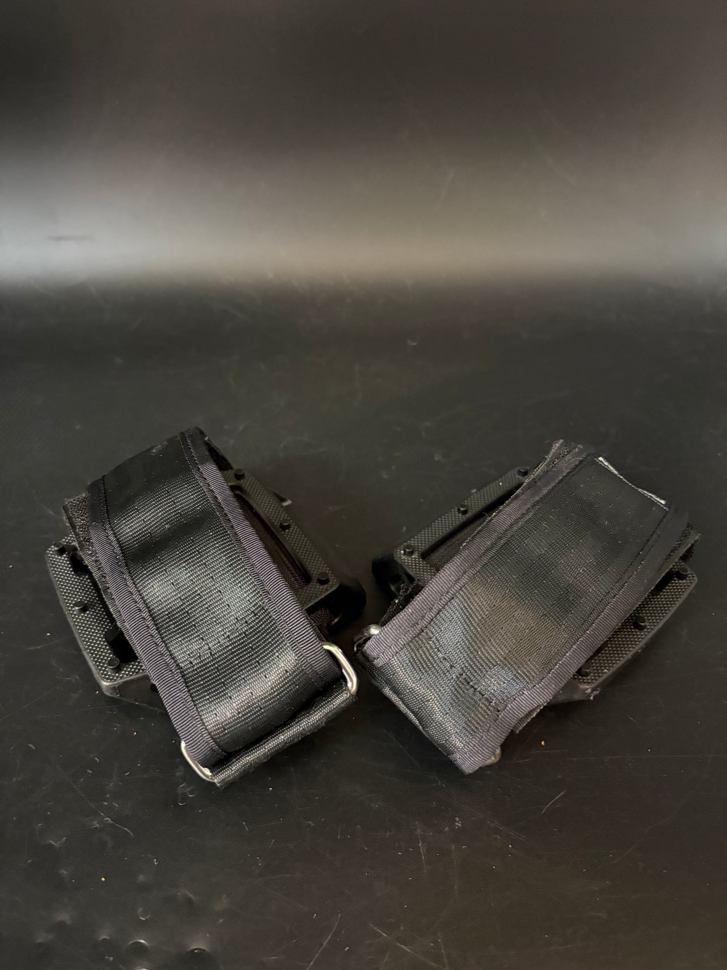 Fyxation Pedal / Straps Setup Black