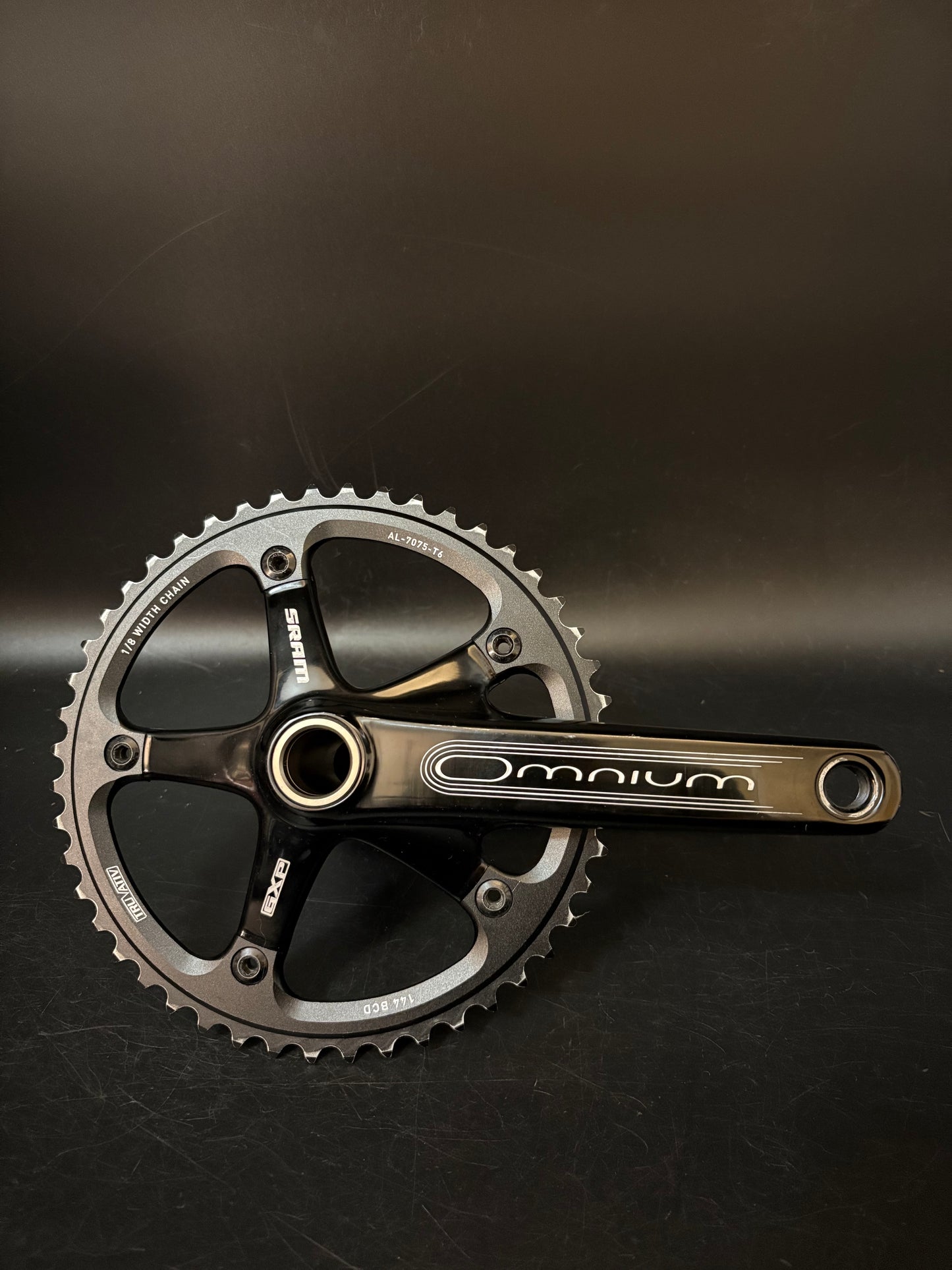 Sram Omnium Crankset Black 167.5mm 48t