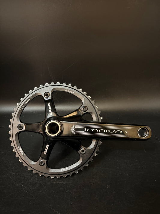 Sram Omnium Crankset Black 167.5mm 48t