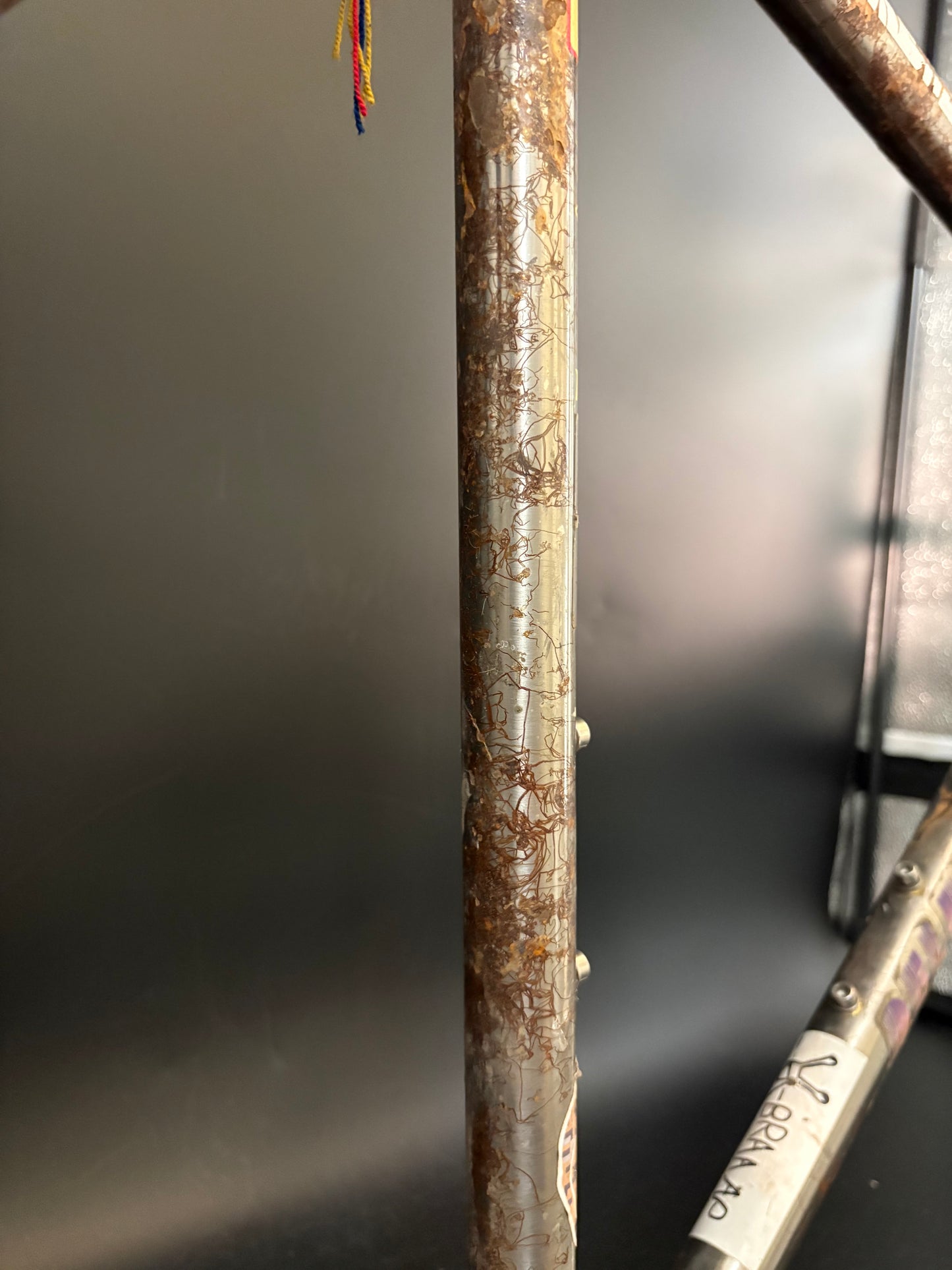 Chas’ Cinelli Mash Work Frameset Raw Prototype #2 55cm