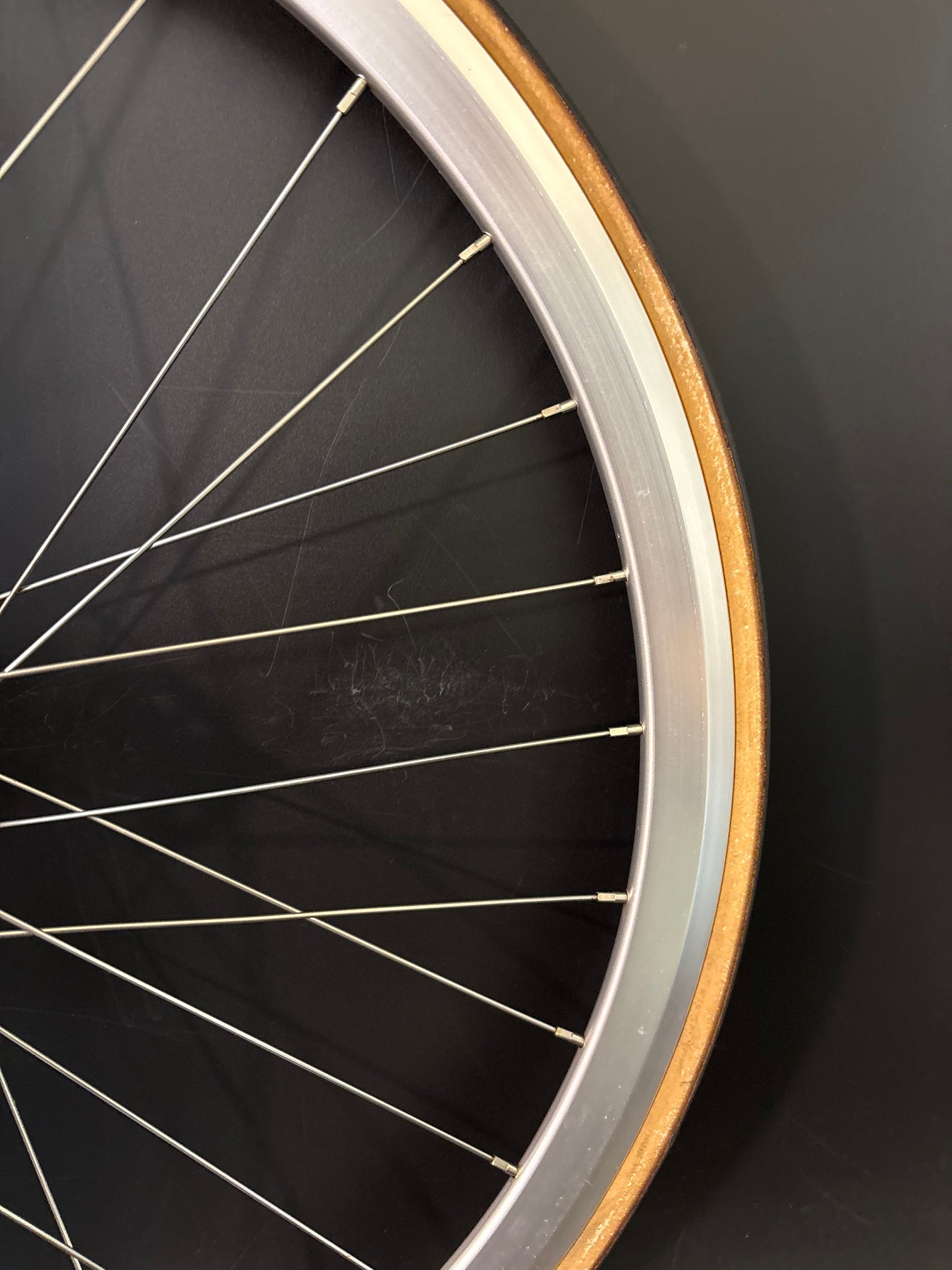 Velocity Deep V / Origin 8 Front Wheel Silver 32h