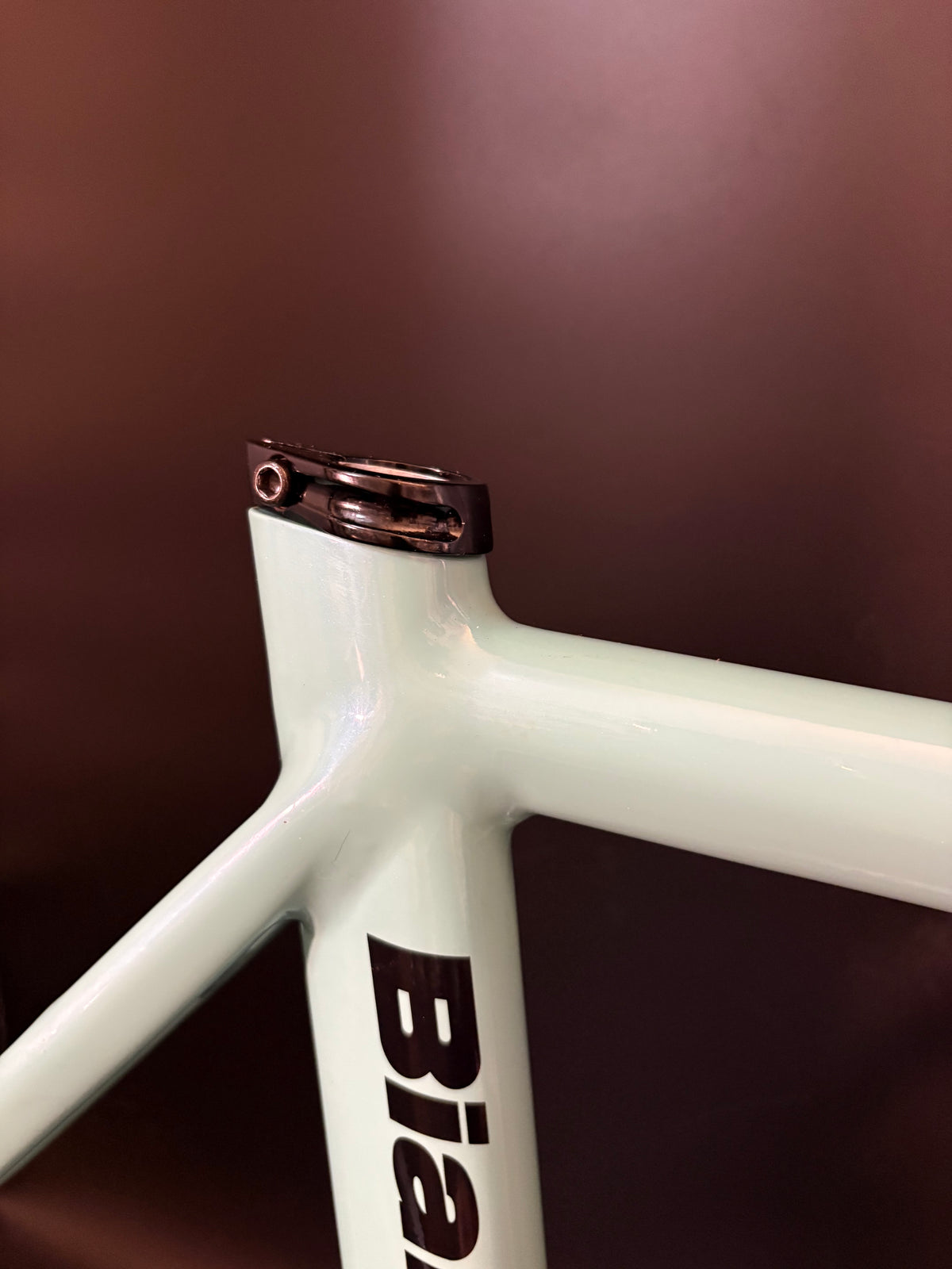 Bianchi Super Pista Frameset Celeste 51cm