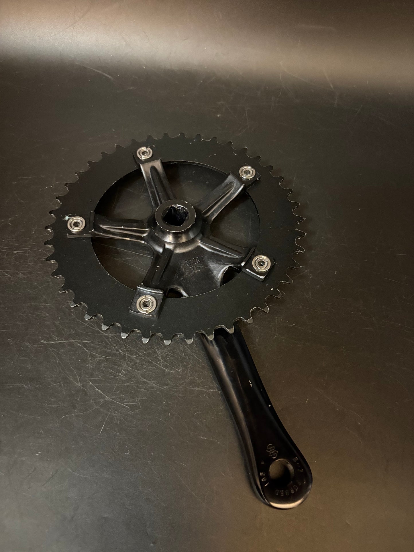 Pake Crankset Black 165mm 42t