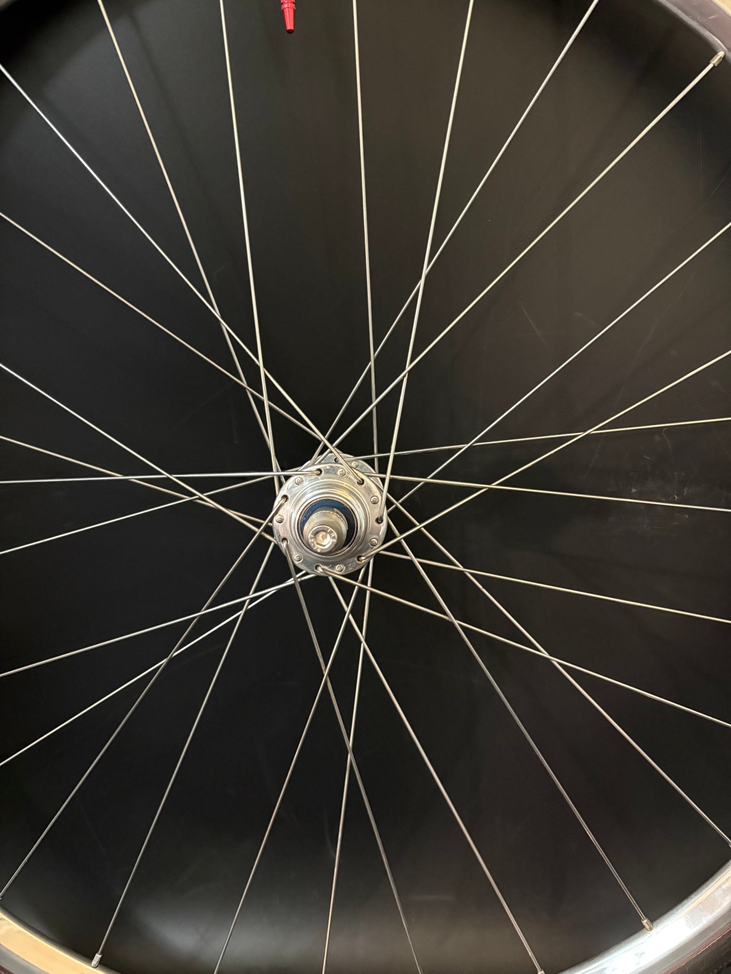 Velocity A23 Silver / White Industries Eno 130mm Rear Wheel 28h