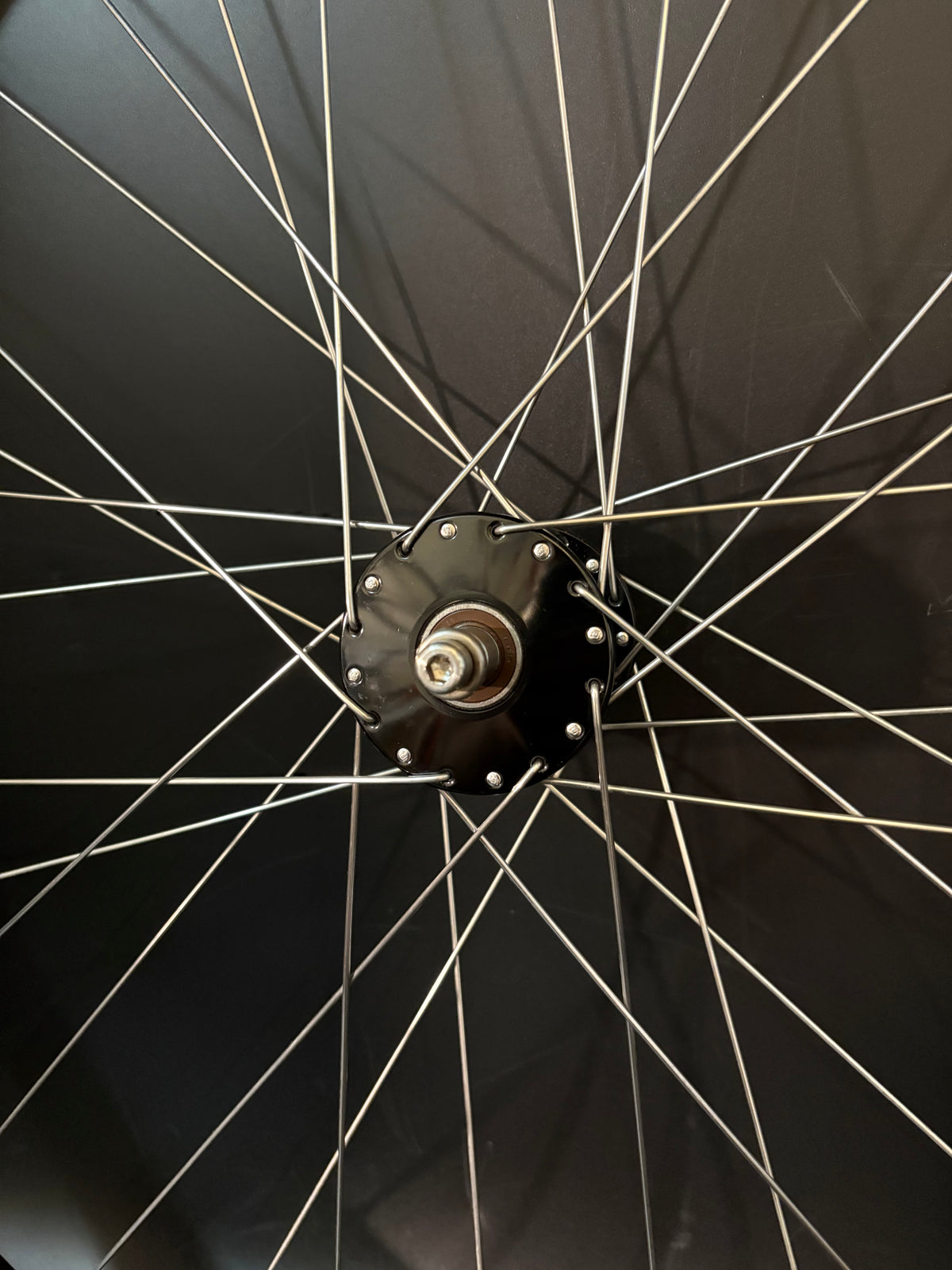 Mavic Open Pro Black / Phil Wood HF Front Wheel 32h