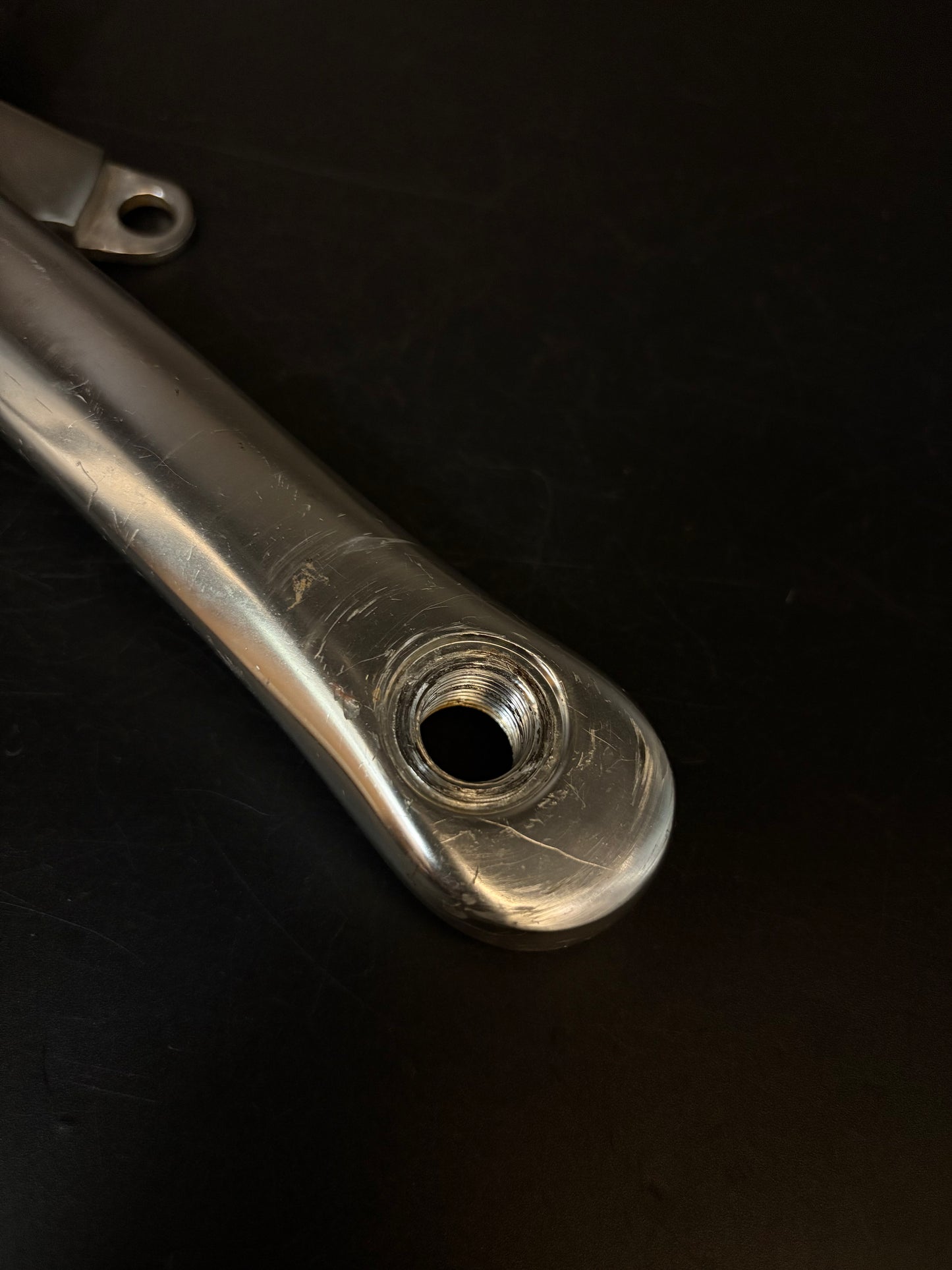 Eighth Inch Crankset Silver 165mm 130bcd