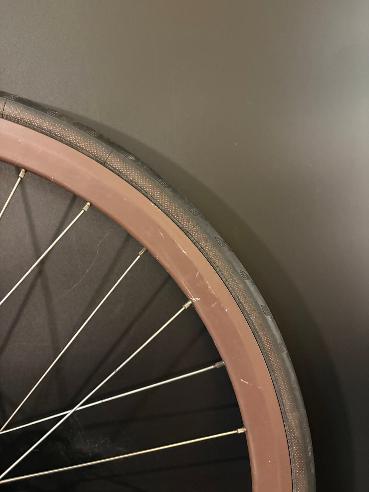 Velocity Deep V Brown / Formula Rear Wheel 32h