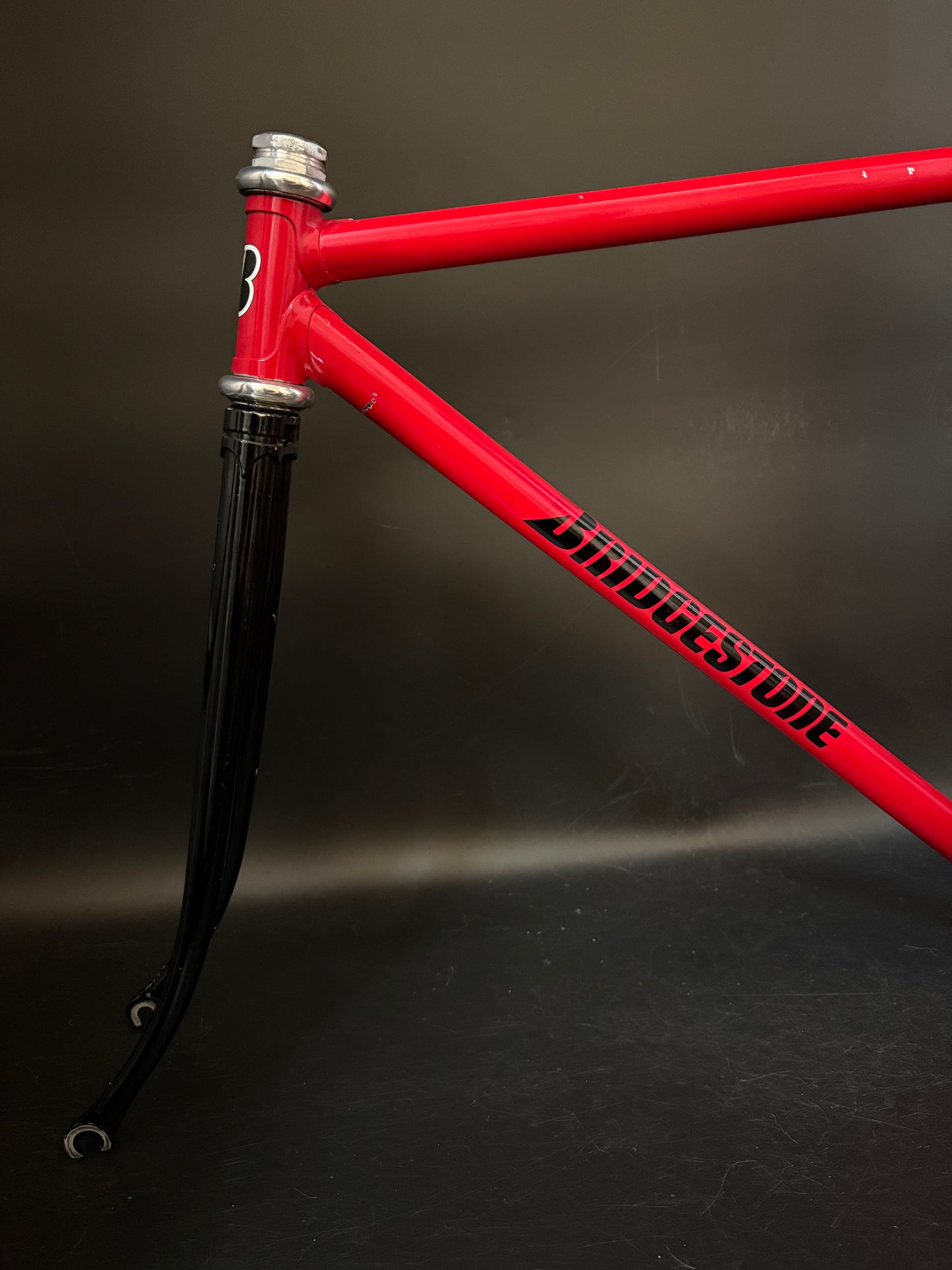 Bridgestone NJS Frameset Red/Black 48cm ST 52cm TT