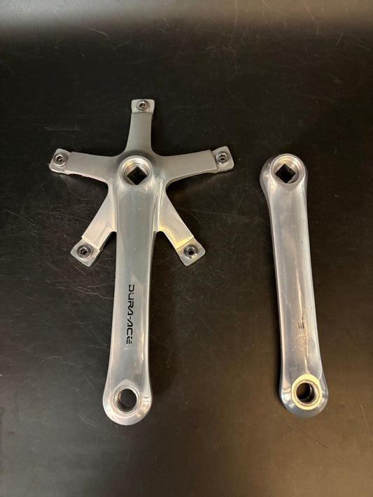 Dura Ace 7600 Cranks Silver 165mm