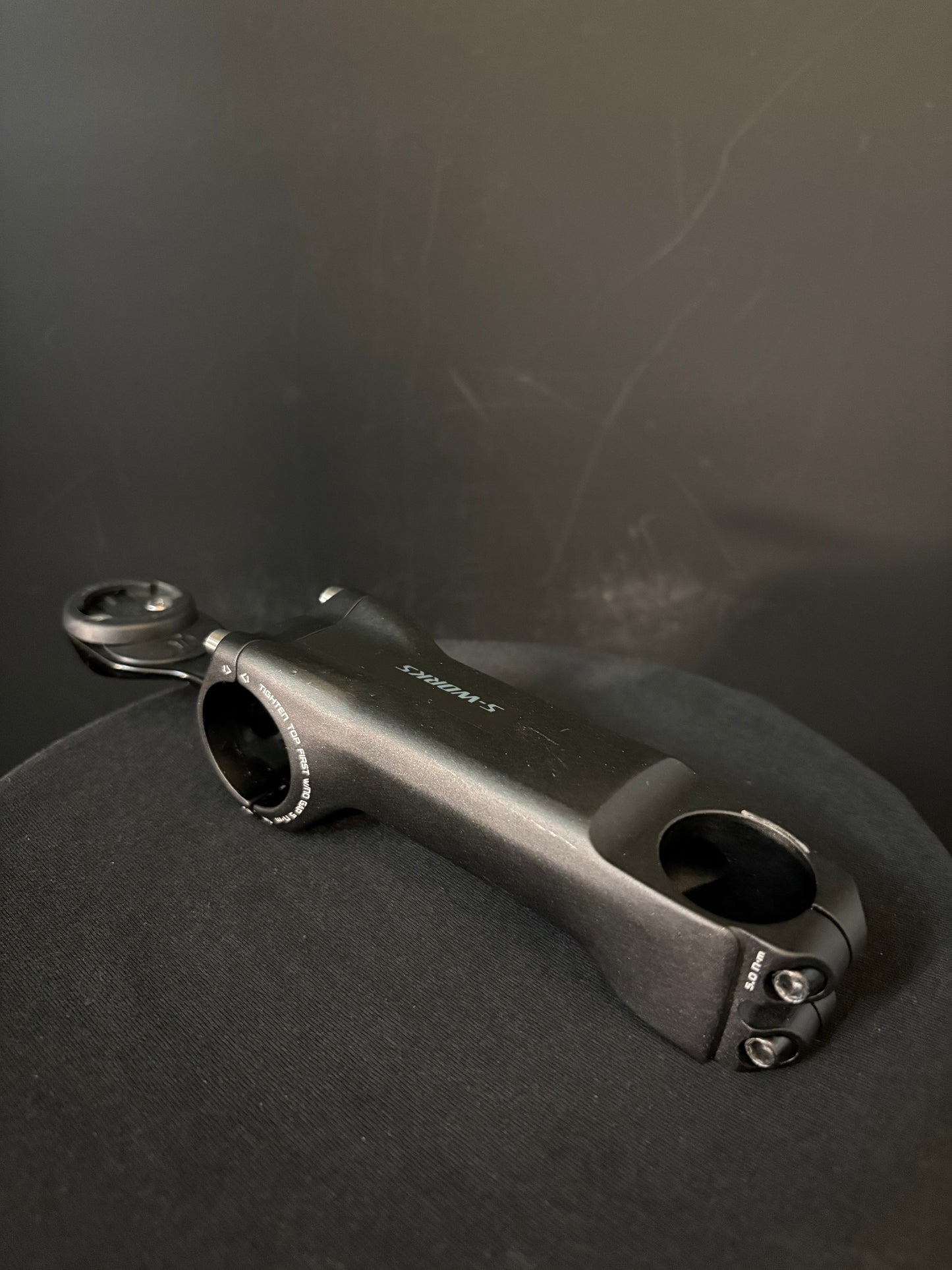 Specialized S-Works Tarmac SL7 Stem Black 110mm 31.8 6deg w/ Mount